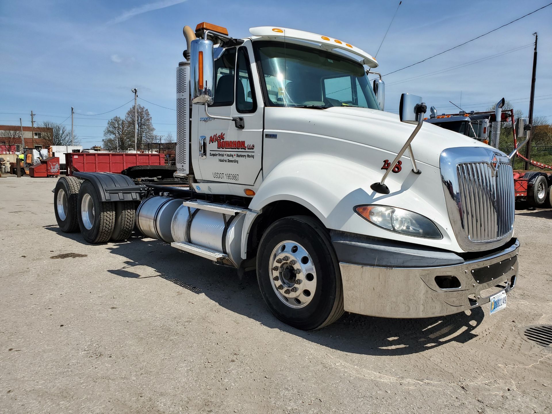 (2012) NAVISTAR INTERNATIONAL TRACTOR SEMI, VIN 1HSDJSJROCJ114576, EATON 13-SPEED TRANS., DUAL AXLE, - Image 9 of 22