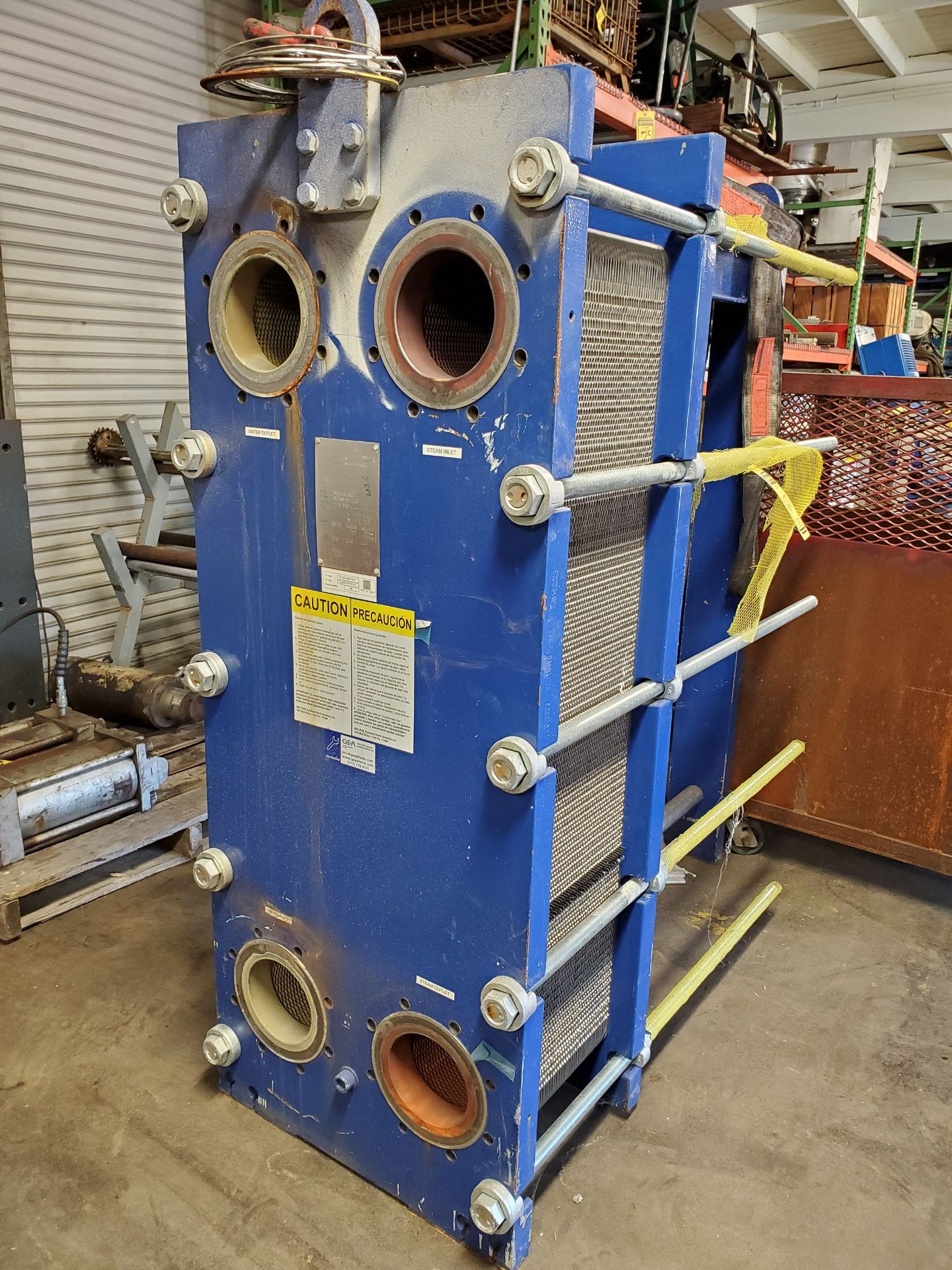 GEA SYSTEMS INC. HEAT EXCHANGER (2010), MODEL NT150SBYF-150, S/N ENA-150/50072 - Image 2 of 5