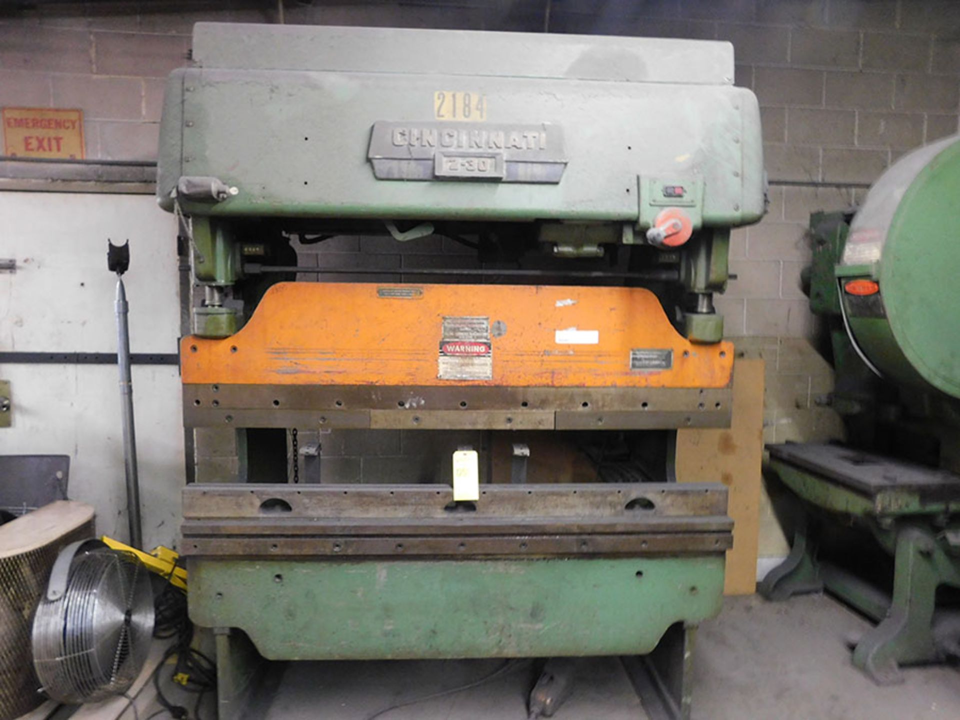 CINCINNATI 2-30 BRAKE PRESS