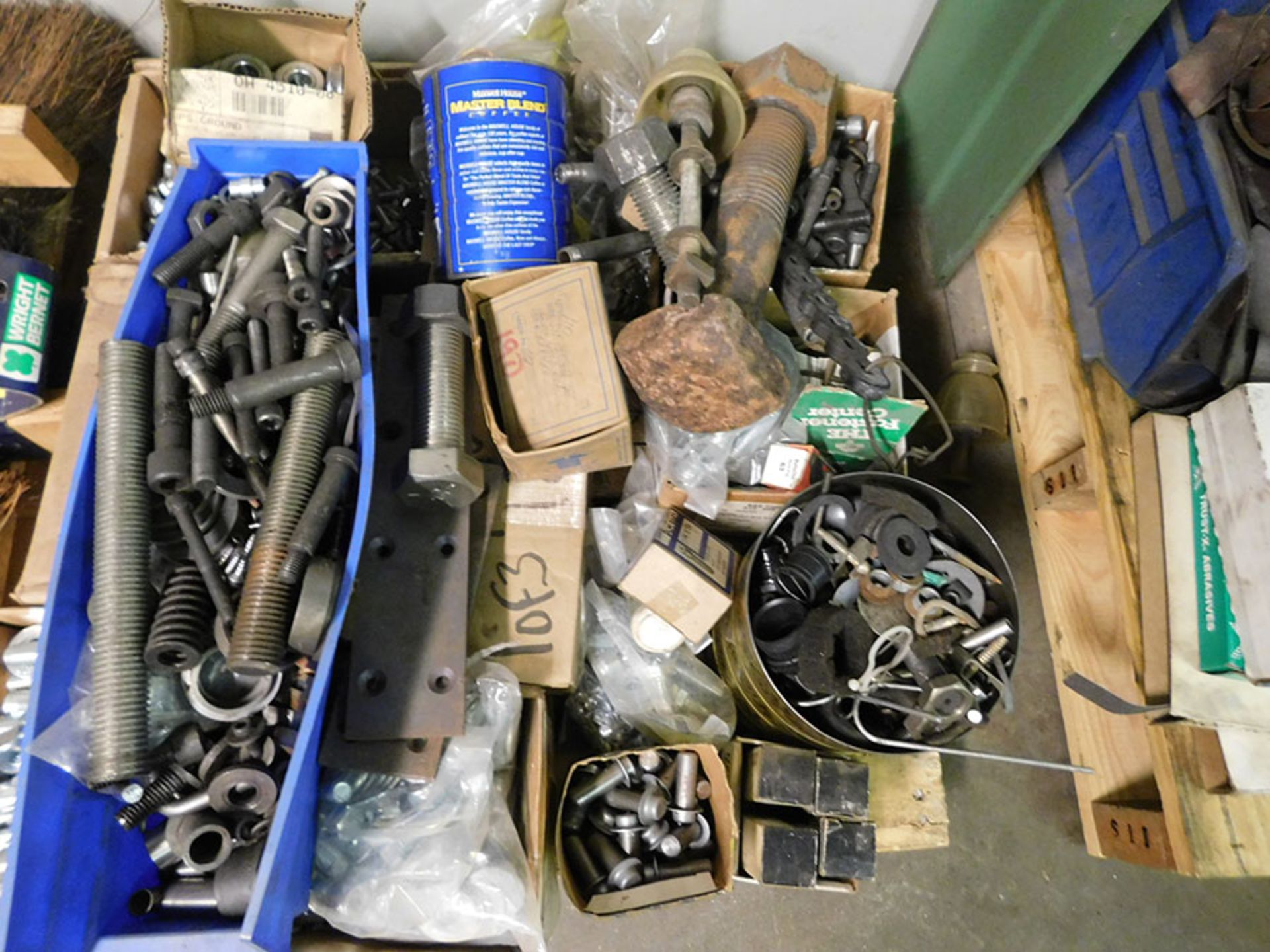 SKID OF ASSORTED HARDWARE