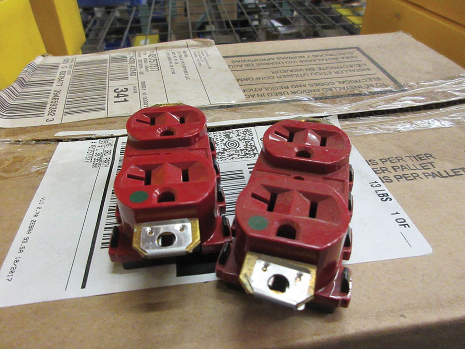 INVENTORY: RECEPTACLES, CONTROLLERS, FRONT ASSEMBLIES, END CAPS, VERTICAL SUPPORT, INCLUDES (8) - Image 2 of 33