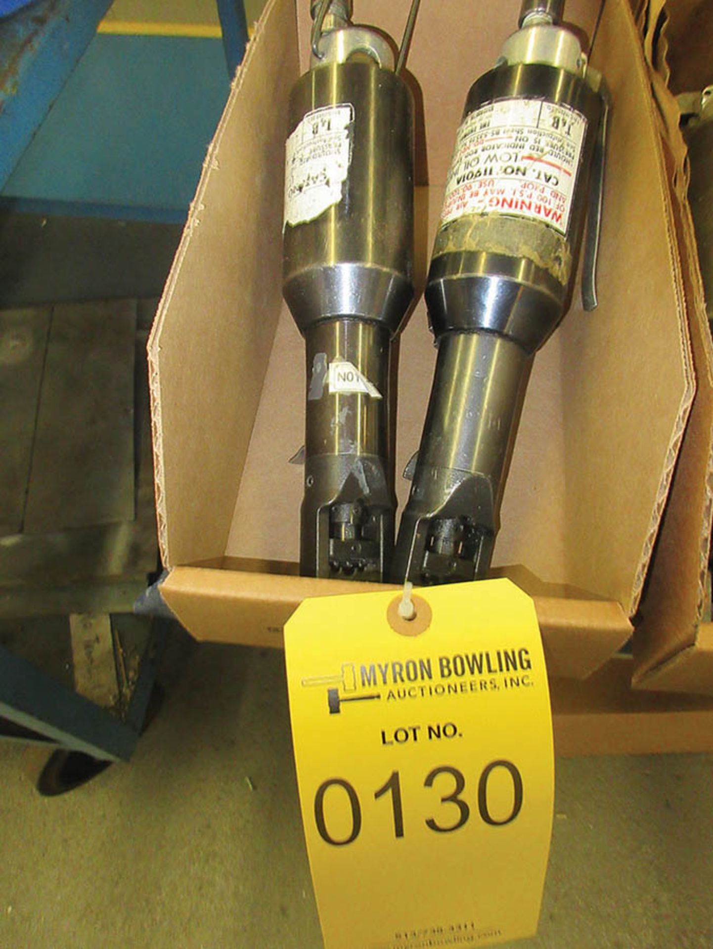 (2) PNEUMATIC CRIMPING TOOLS