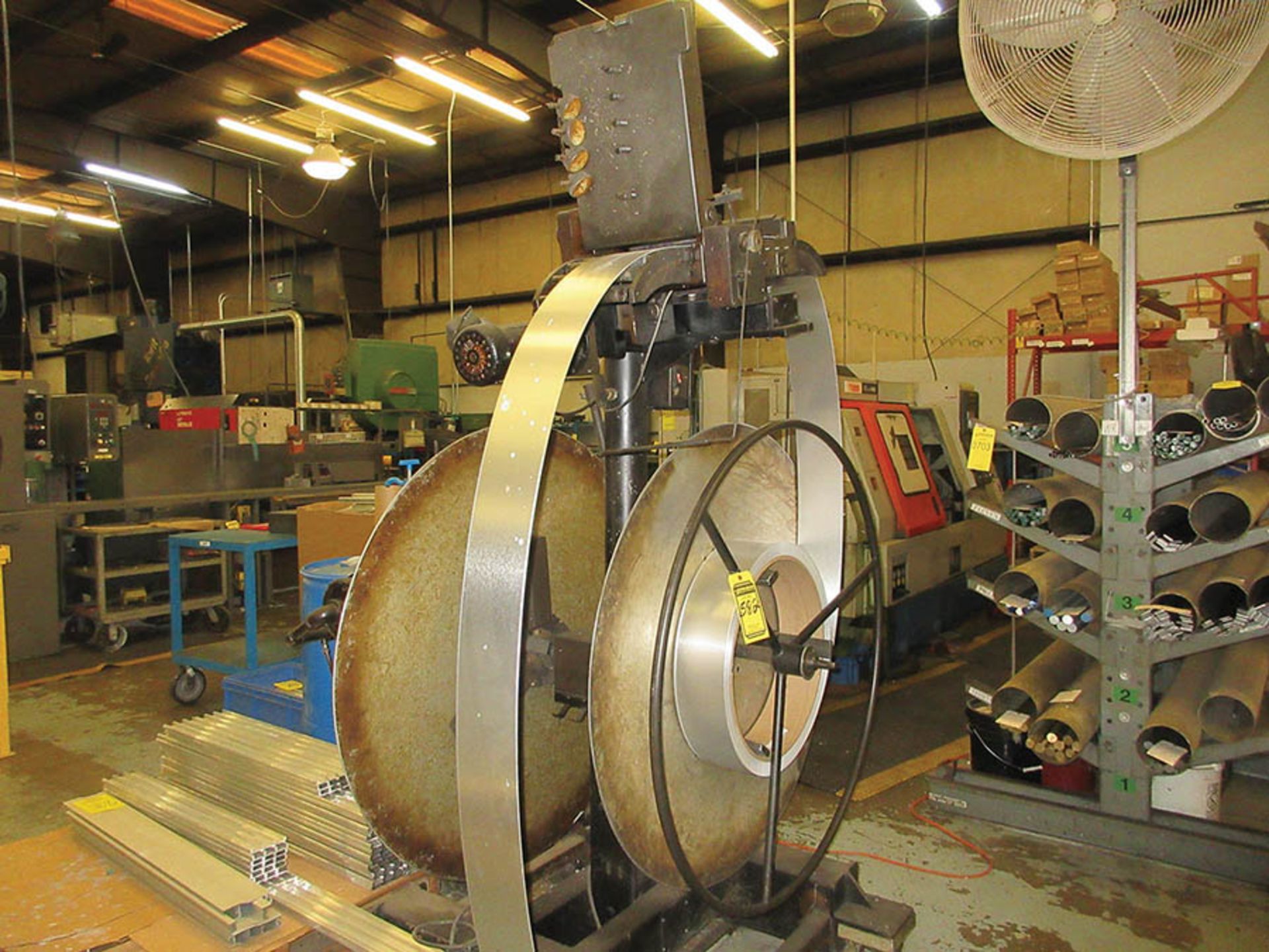 U.S. INDUSTRIES 75-TON CAP. C-GAP OBI PUNCH PRESS, 6'' STROKE, 13 3/4'' SHUT HEIGHT, 3'' ADJ., - Image 5 of 5