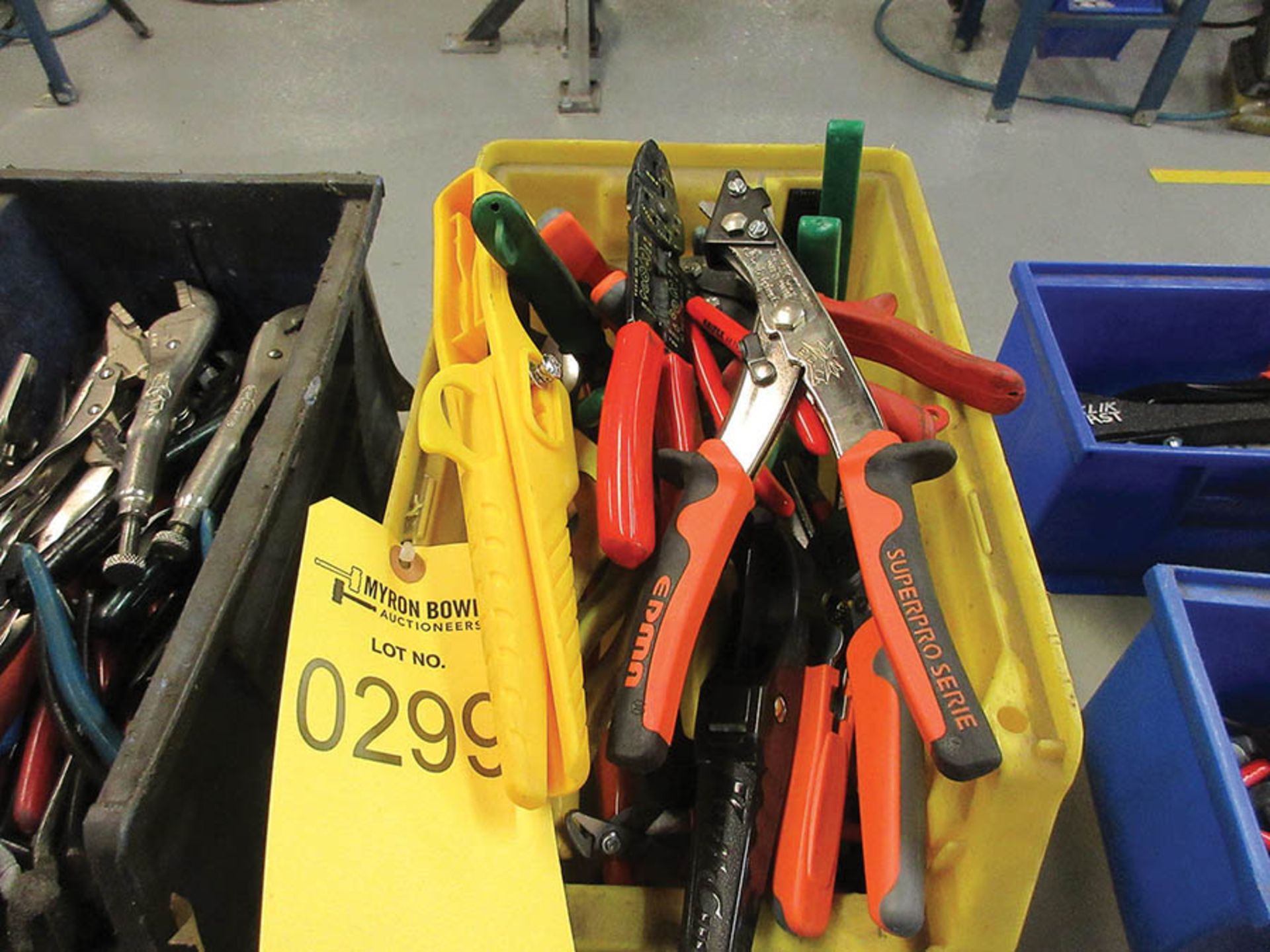 ASSORTED CRIMPERS, WIRE STRIPPERS