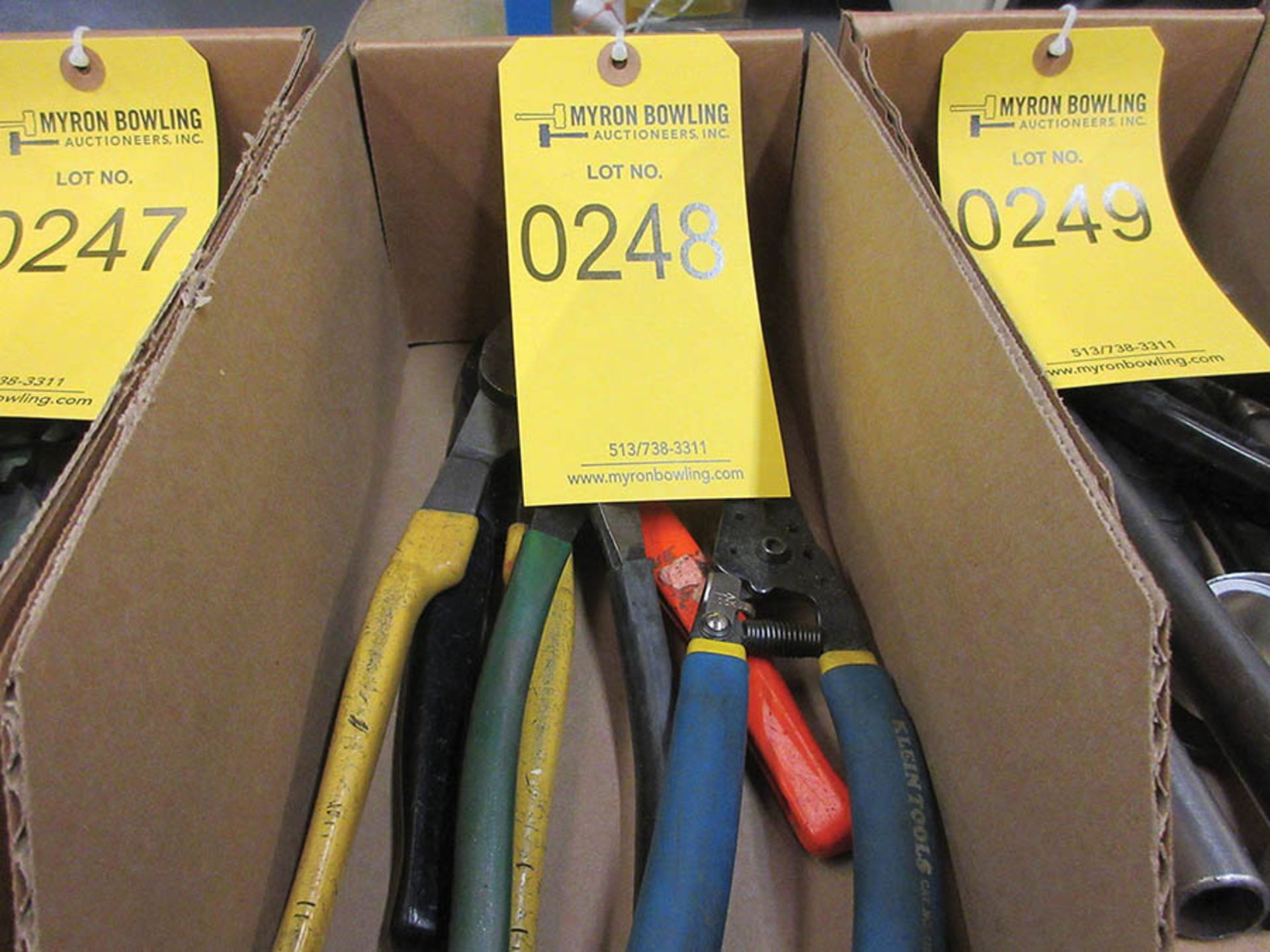 ASSORTED WIRE STRIPPERS AND CRIMPERS