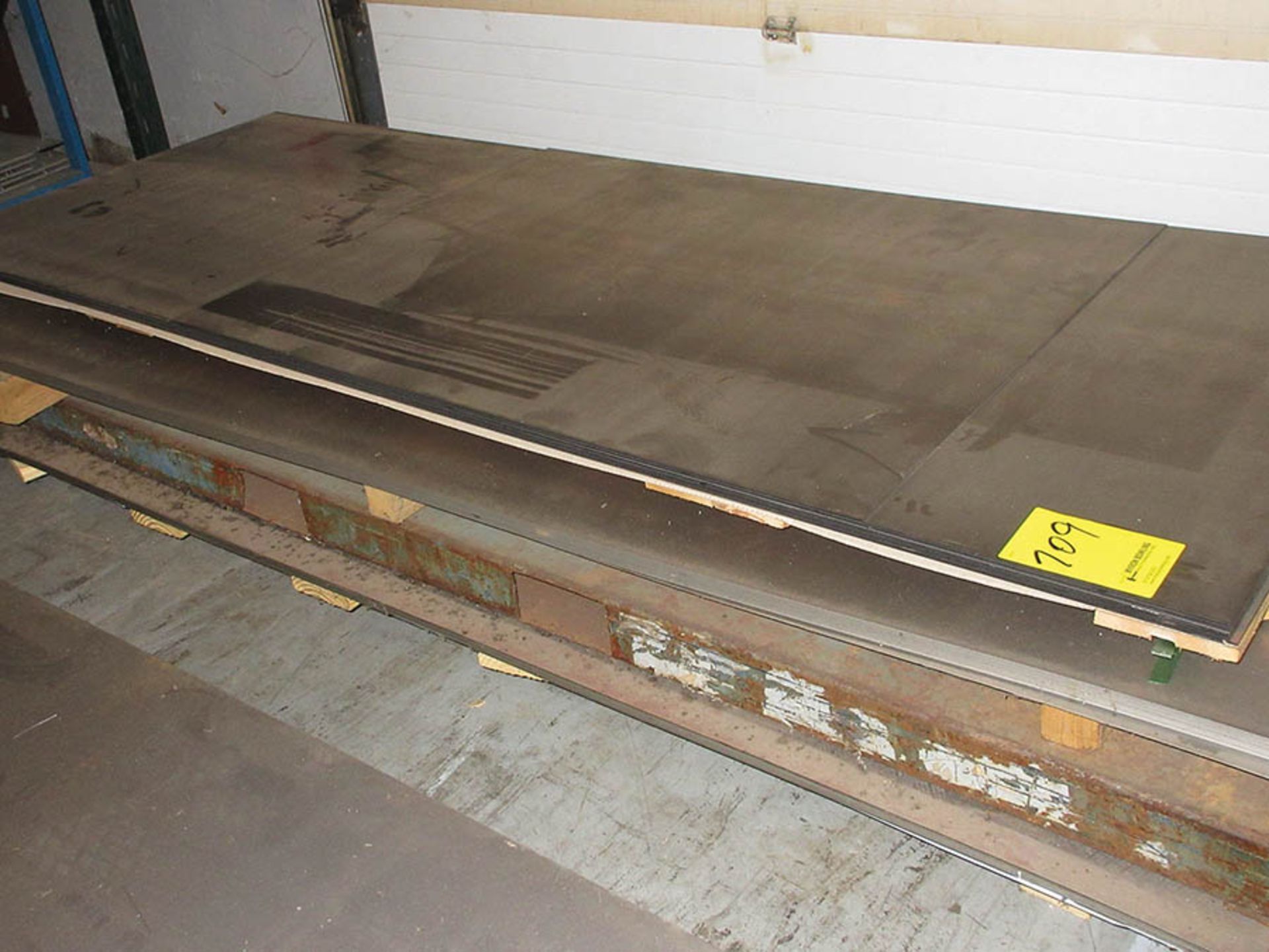 ASSORTED STEEL FULL SHEETS & PREPARED SHEETS: GALVANIZED, CRS, AND STEEL ROD - Image 6 of 8