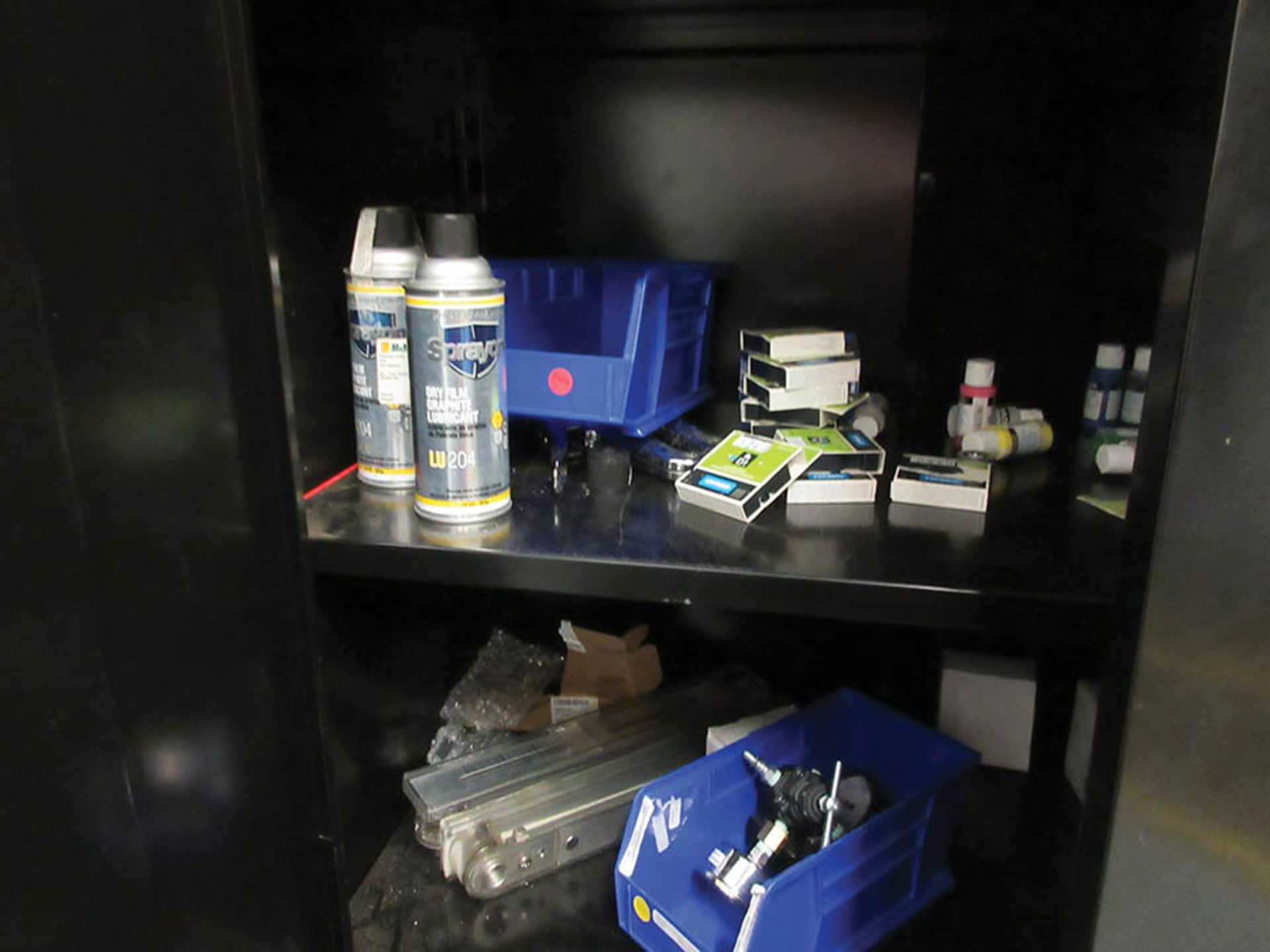 (6) METRO RACKS, (3) 2-DOOR CABINETS W/ CONTENTS OF PREPARED INVENTORY AND CLEANING PRODUCTS - Image 13 of 13