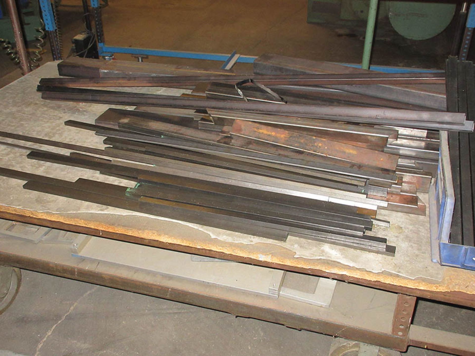 ASSORTED STEEL FULL SHEETS & PREPARED SHEETS: GALVANIZED, CRS, AND STEEL ROD - Image 7 of 8