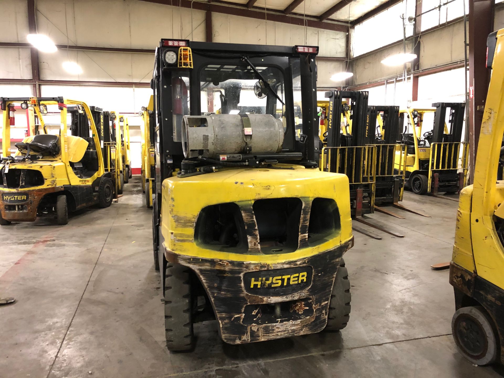 2012 HYSTER 8,000-LB., MODEL: H80FT, S/N: R005V01821K, LPG, MONOTROL TRANSMISSION, PNEUMATIC - Image 4 of 5