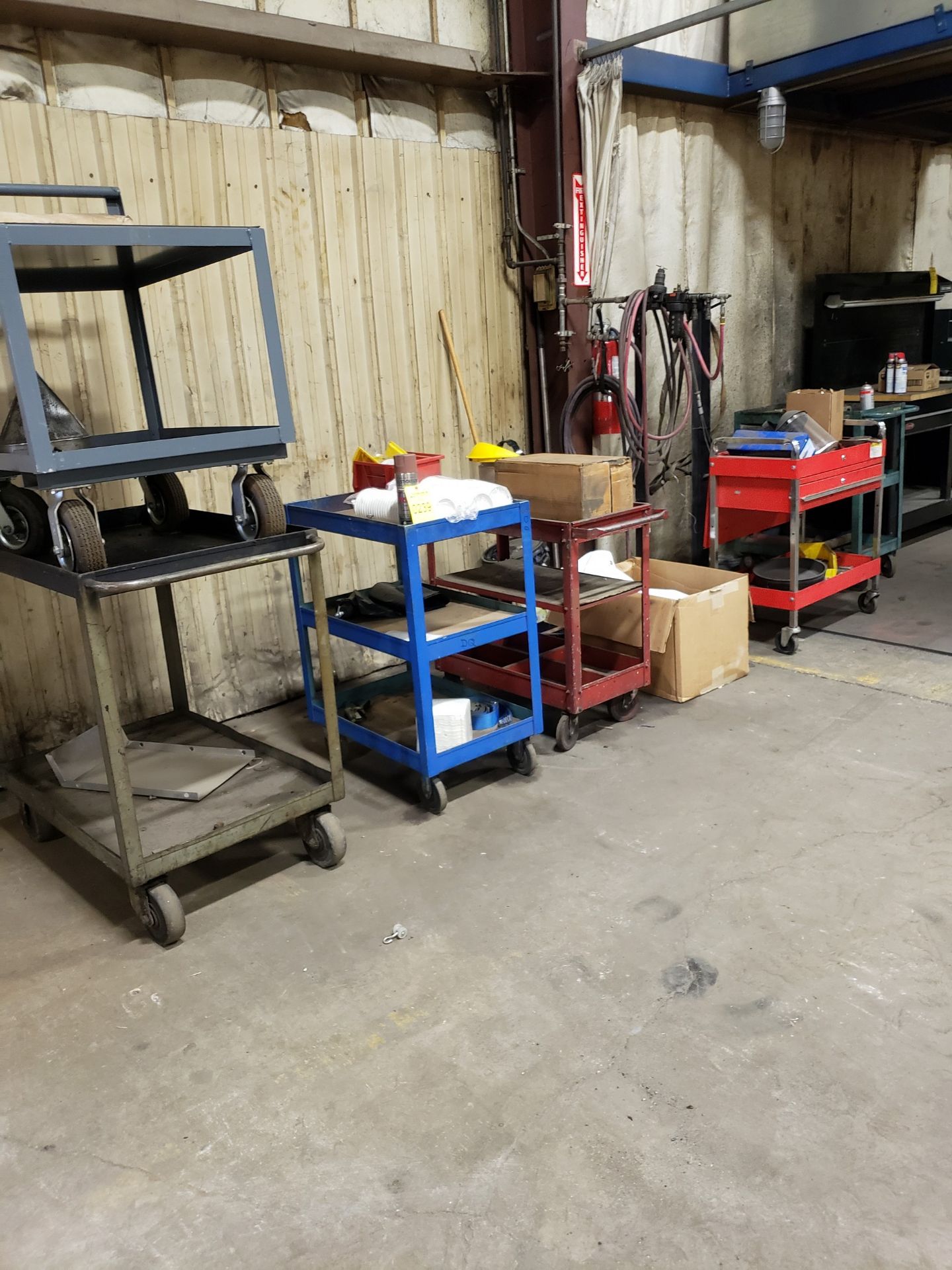 (6) PORTABLE SHOP CARTS - Image 8 of 8