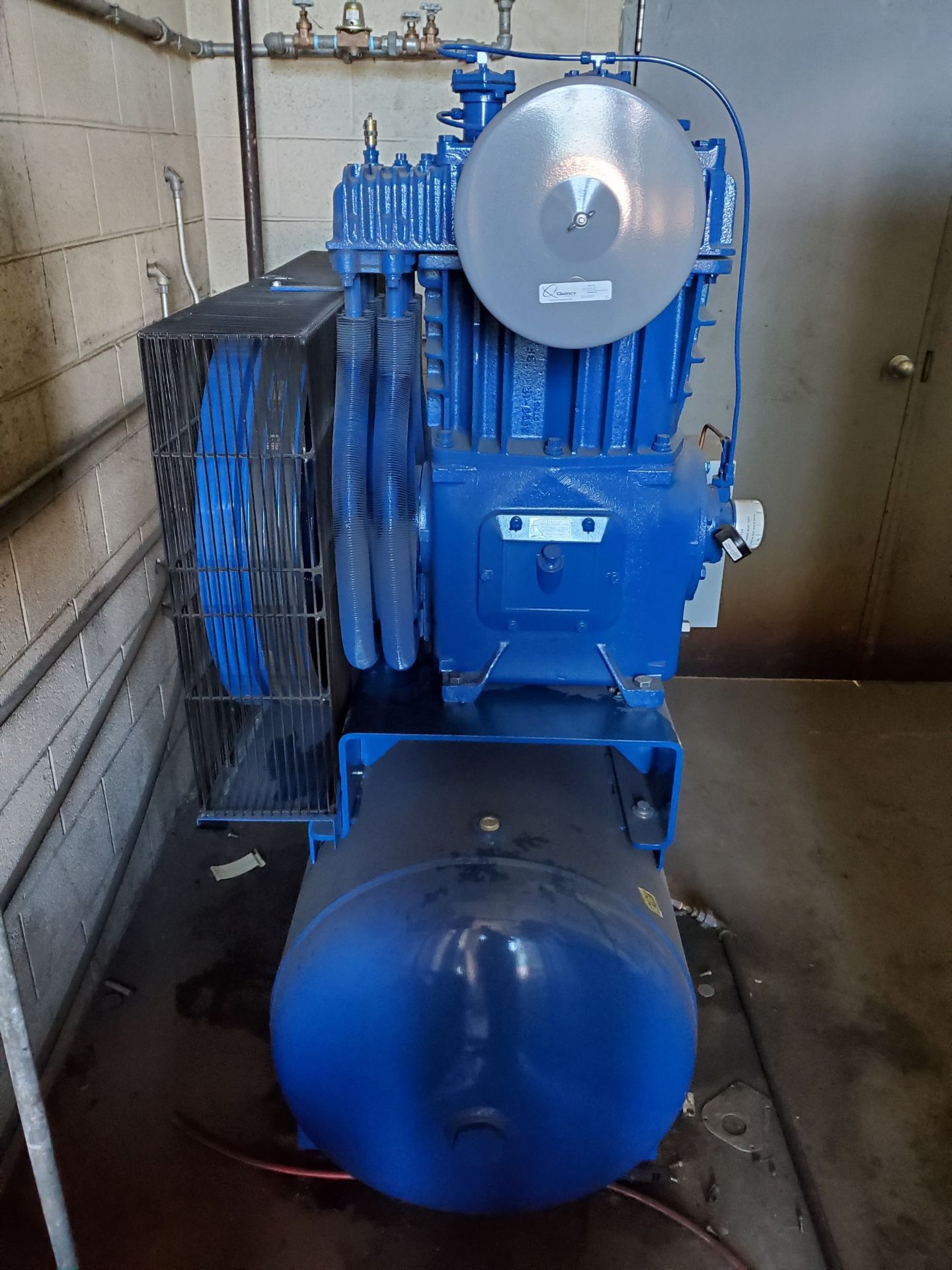 QUINCY AIR COMPRESSOR QR-390 (MFG 2017), PN 2020038202, MODEL 390L LOADLESS, 20-HP, 480V - Image 5 of 6