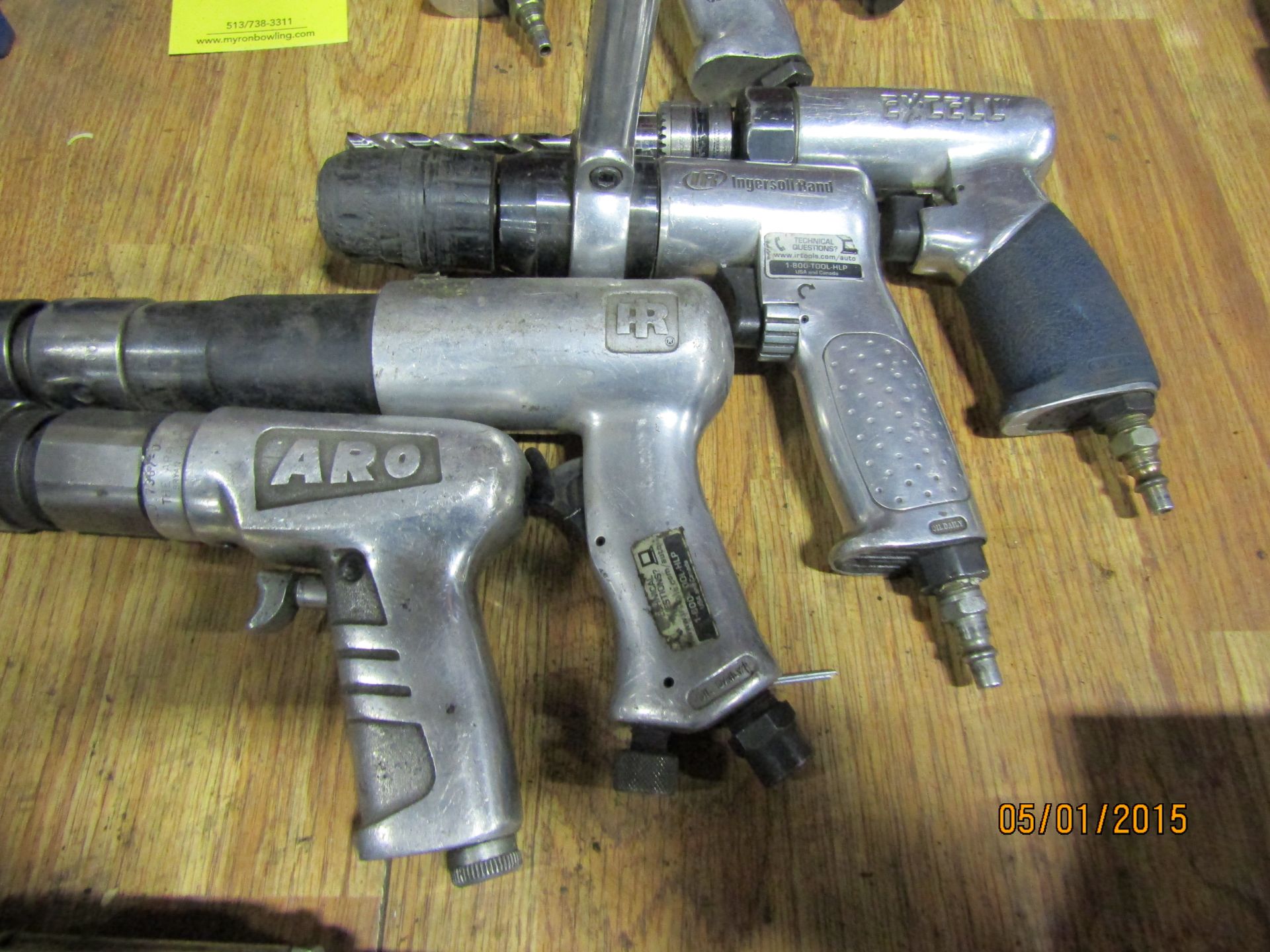 ASSORTED INGERSOLL RAND EXCELL PNEUMATIC DRILLS