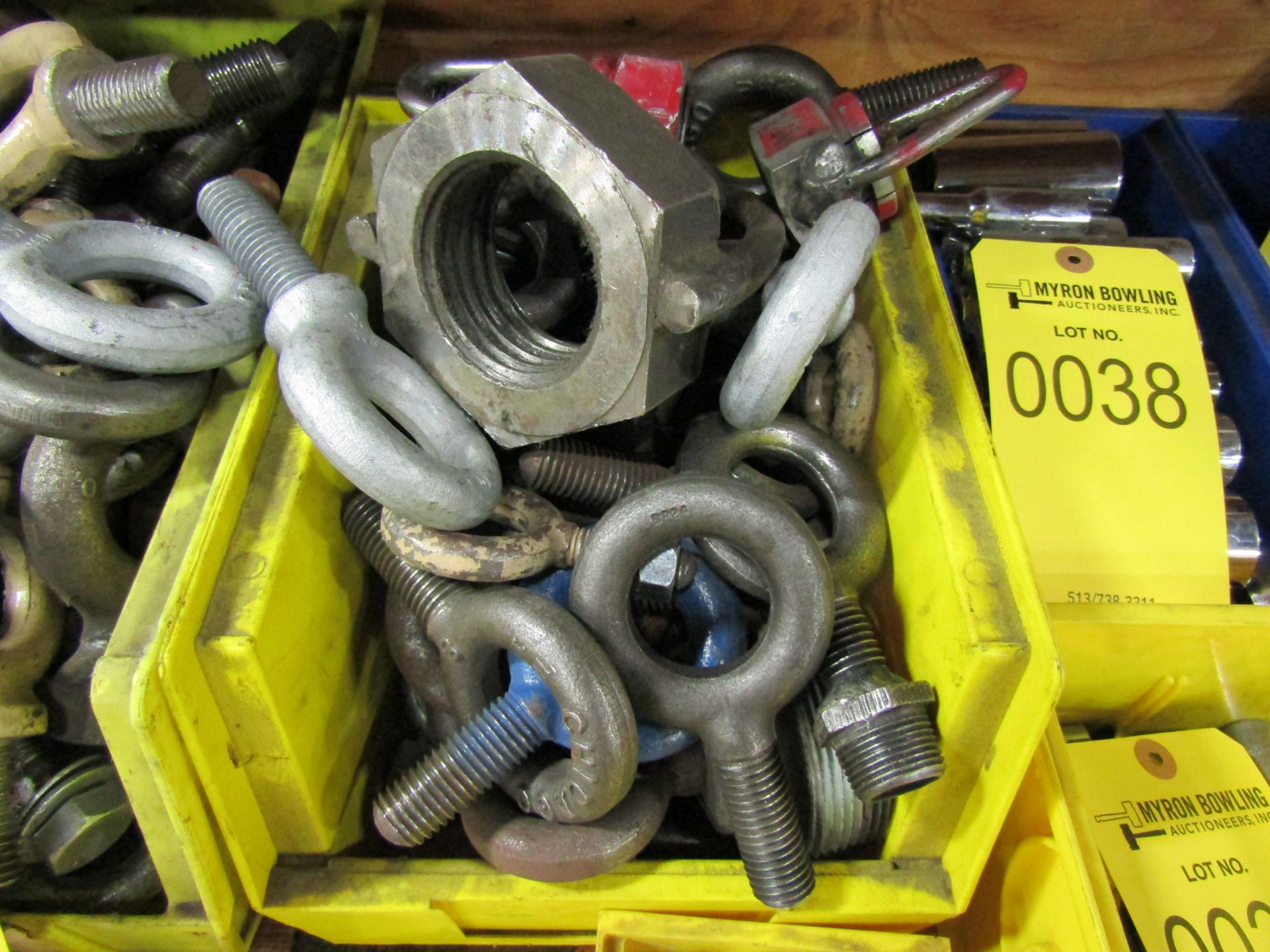 ASSORTED LIFTING EYE BOLTS - Image 2 of 2