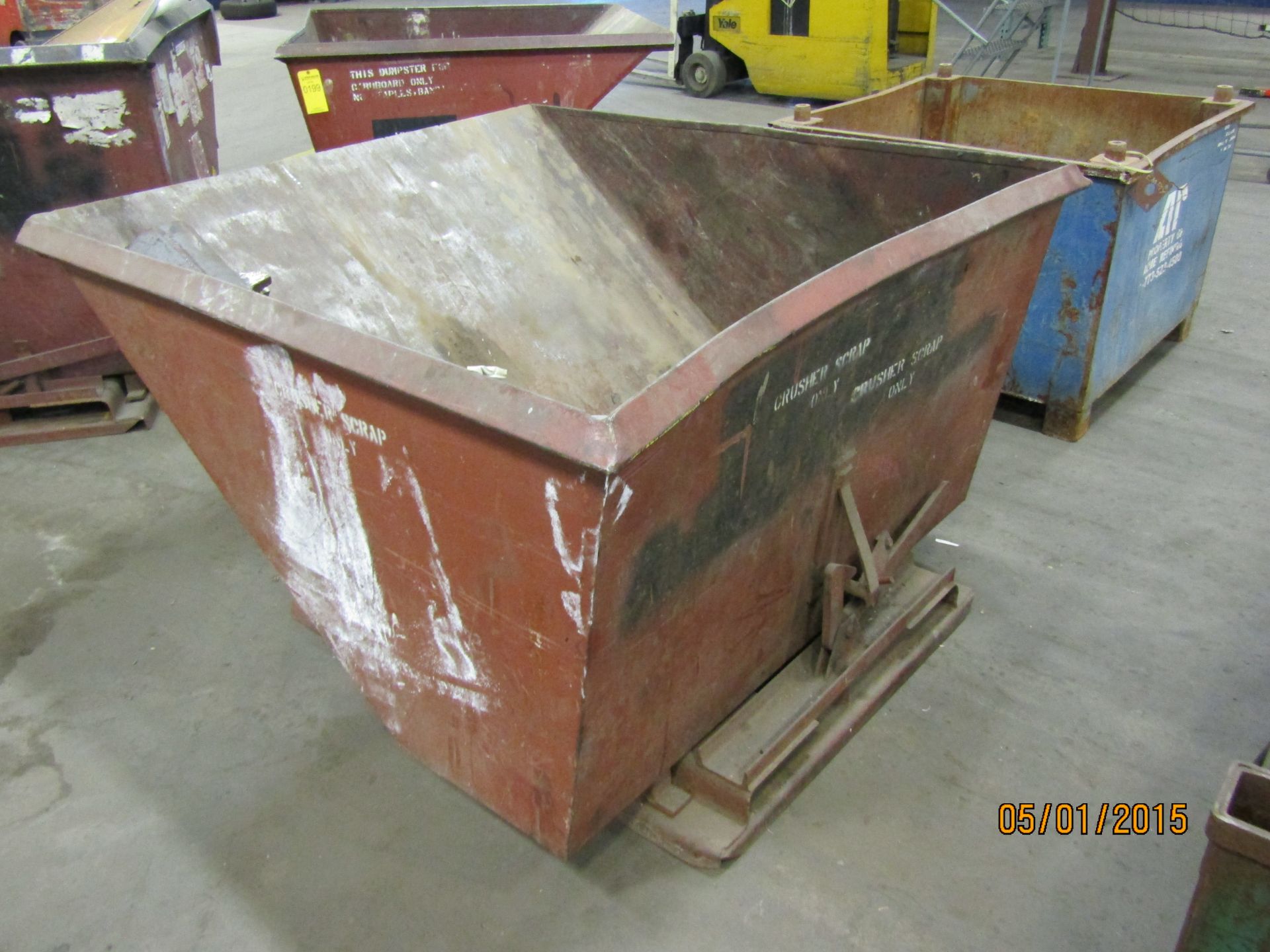 1.5-YD SELF-DUMPING HOPPER