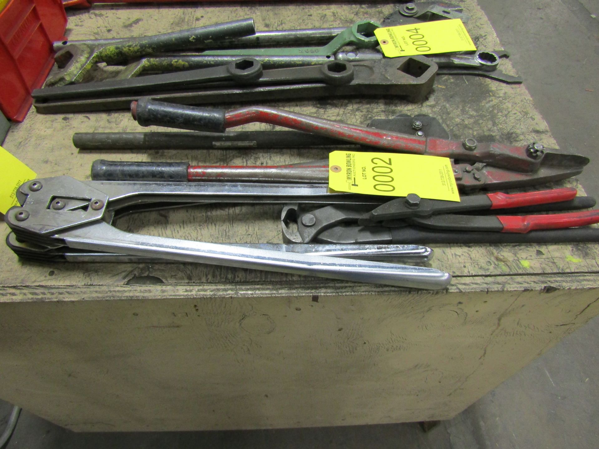 ASSORTED BANDING STRAP TOOLS, CRIMPERS, AND CUTTERS - Image 2 of 2