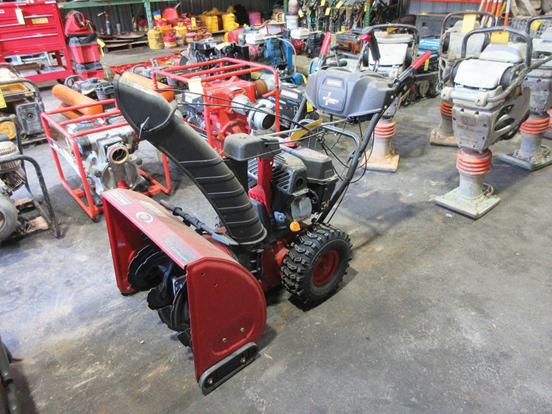 CRAFTSMAN 26'' SNOW BLOWER, ZERO TURN, ELECTRIC START, 4-WAY CHUTE CONTROL, QUIET TECHNOLOGY, - Image 2 of 2