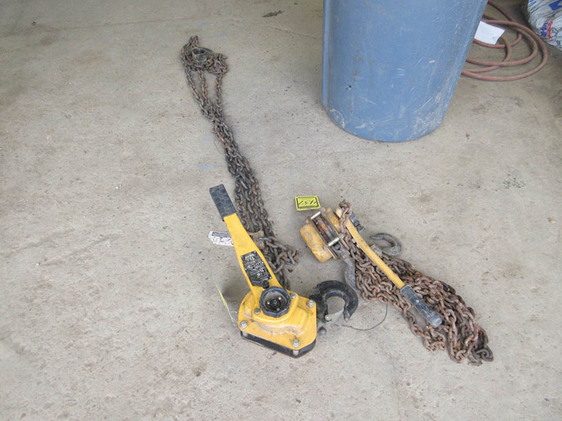 REELCRAFT HOSE REEL, BADGER 3-TON CHAIN PULLER, AND BADGER 1 1/2-TON CHAIN PULLER - Image 2 of 2