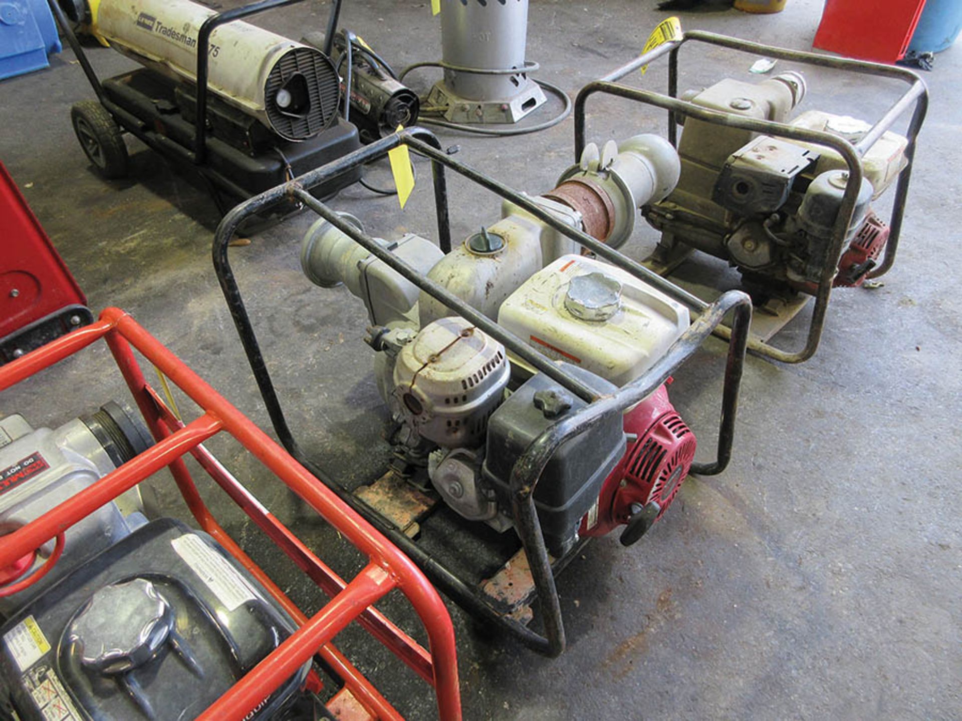 HONDA WT40X TRSH PUMP, 4'' X 4'', HONDA GX390 ENGINE - Image 2 of 2