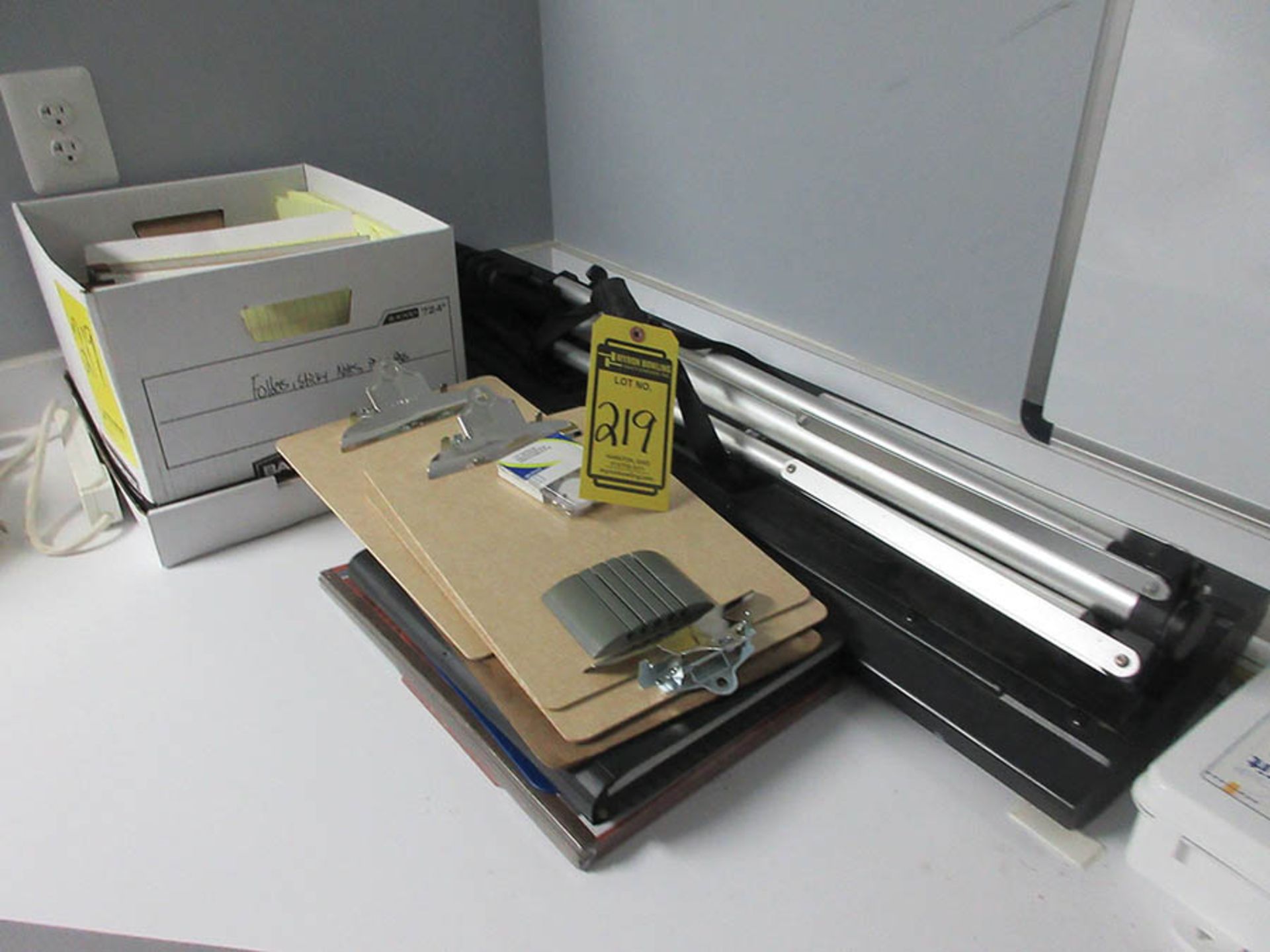 DESK, FILE CABINET, COPIERS, PAPER SHREDDER,TONER, USB MULTI-PORTS, OFFICE SUPPLIES (ATTACHED - Image 6 of 7