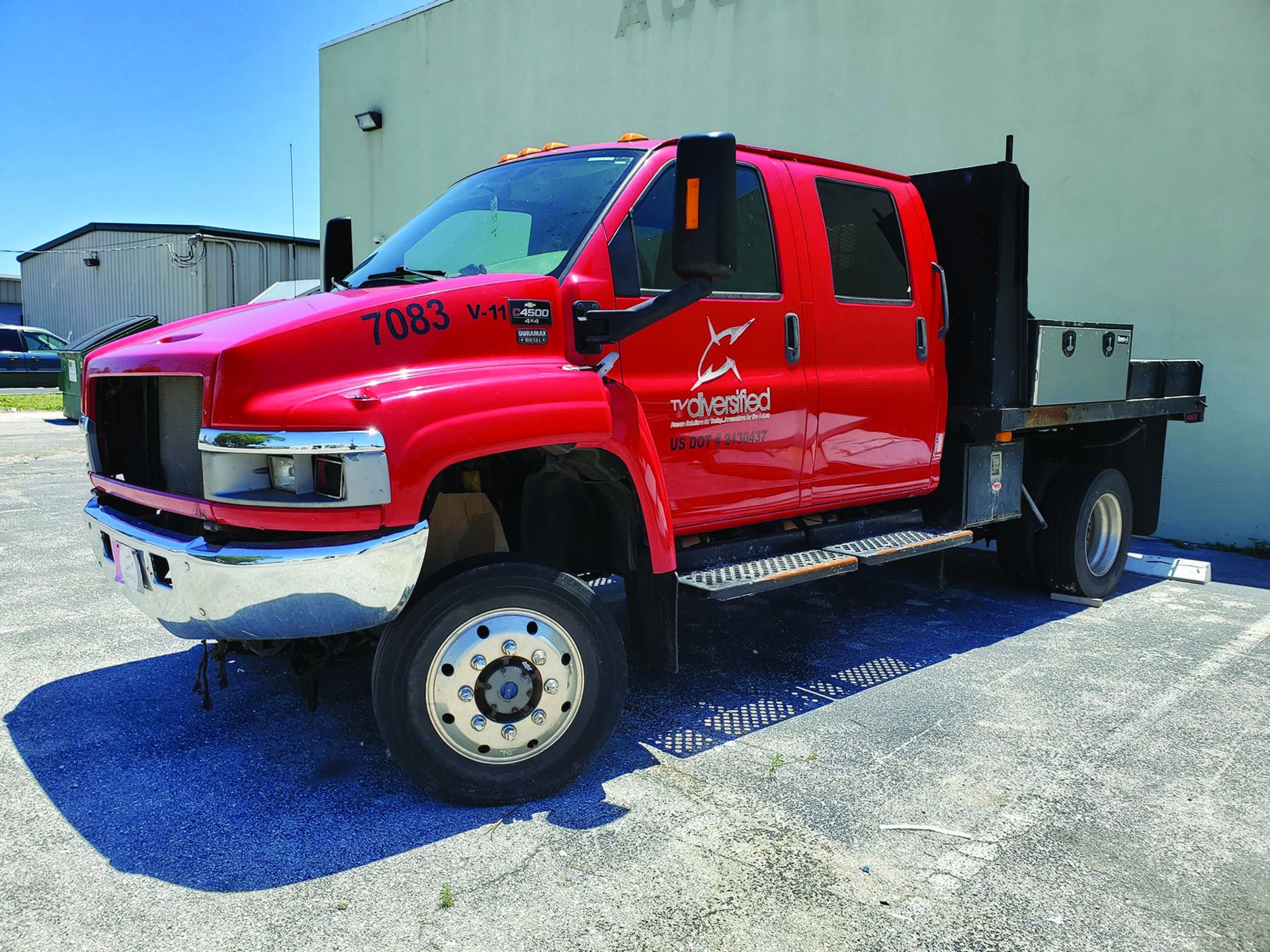 BIG RED STAKE, SAME NO MOTOR, VIN 1GBE4E3927F417424 (FLORIDA) - Image 2 of 8