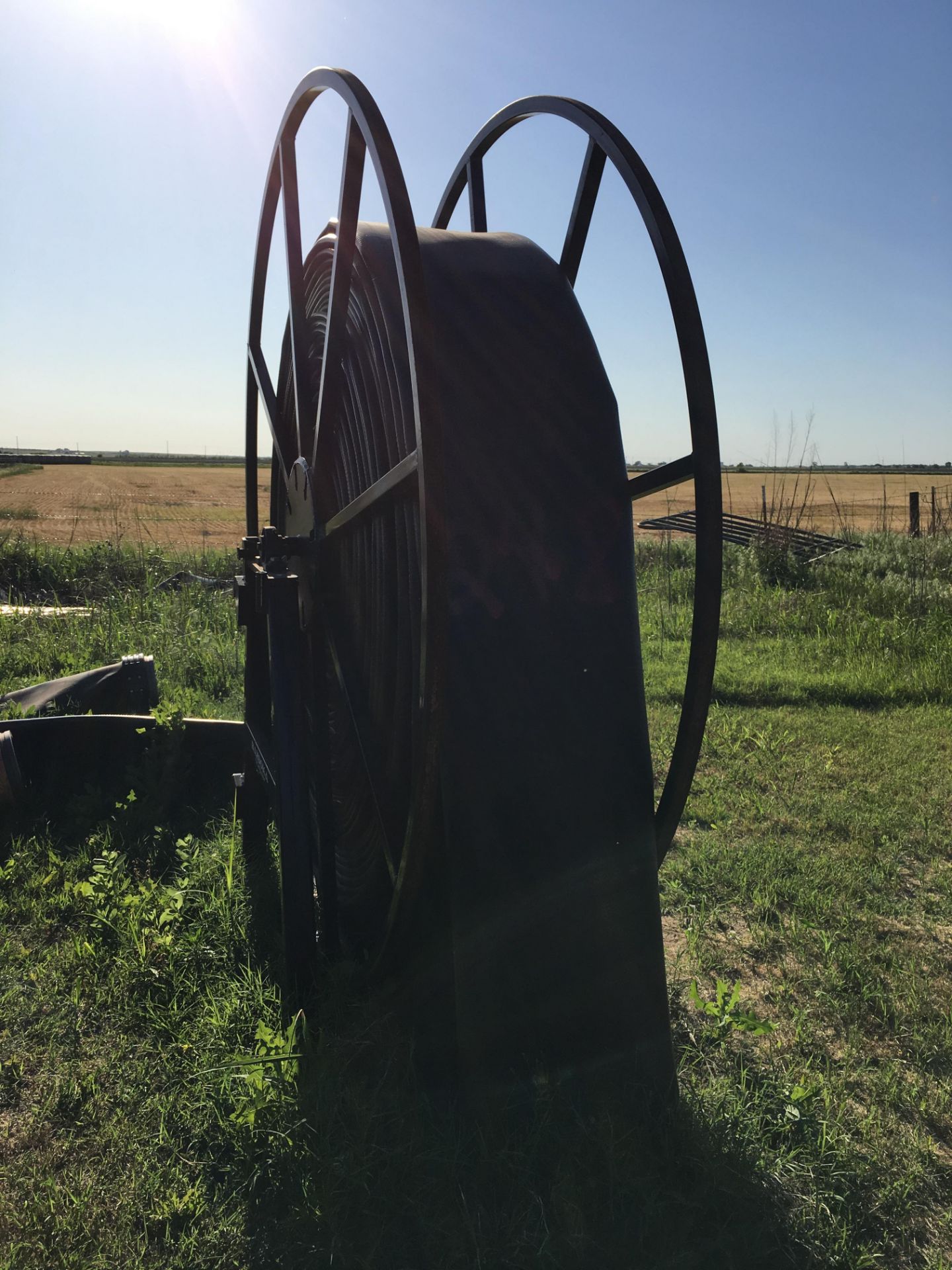 660ft. of 12in. LAY FLAT HOSE ON BAZOOKA HOSE REELS, EACH UNIT NUMBERED SEPARATELY WITH PAINT - Image 19 of 39