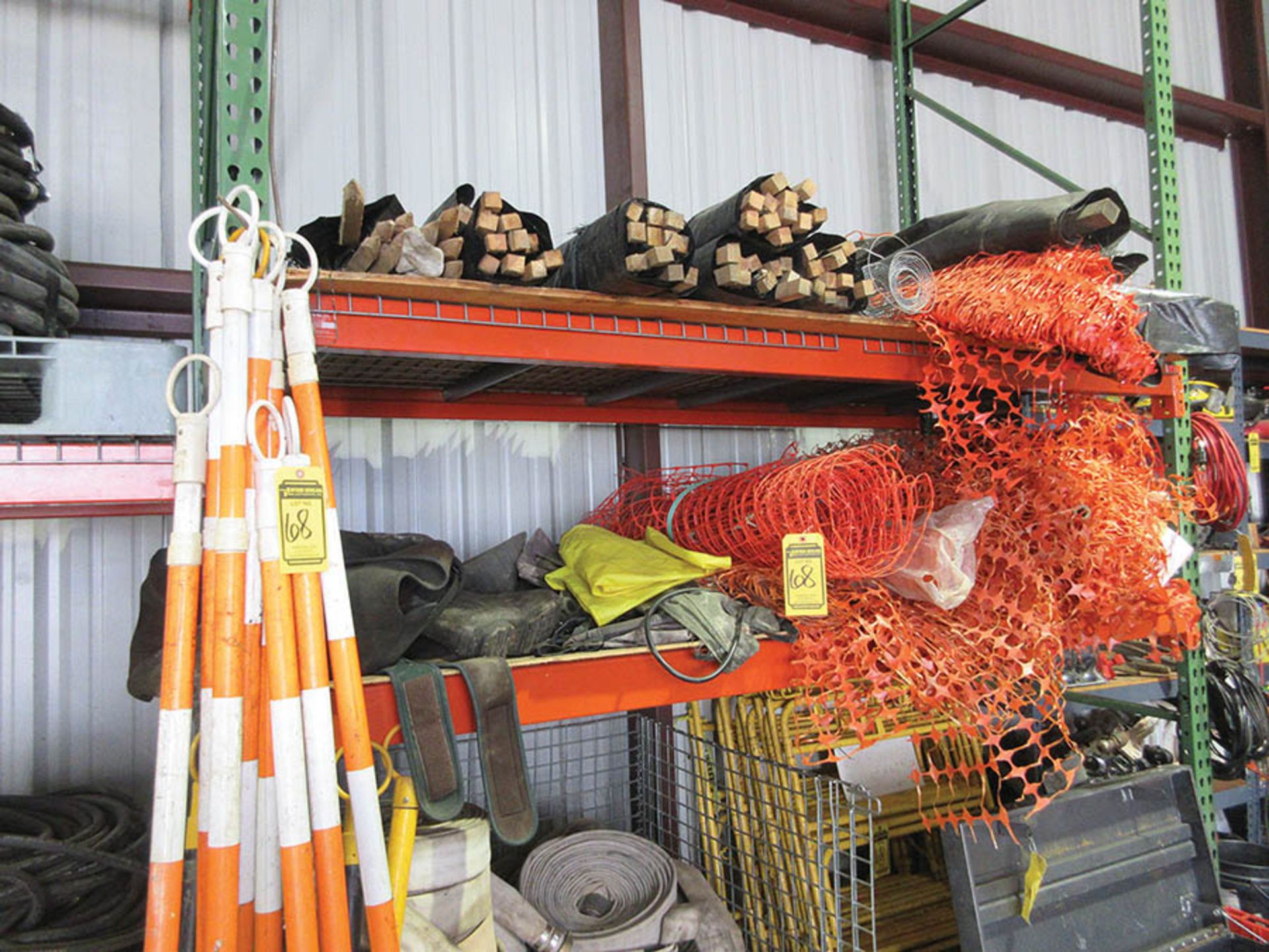 SAFETY FENCING, DEBRIS BARRIER, YELLOW GATE, CANOPIES AND ROPE - Image 3 of 4