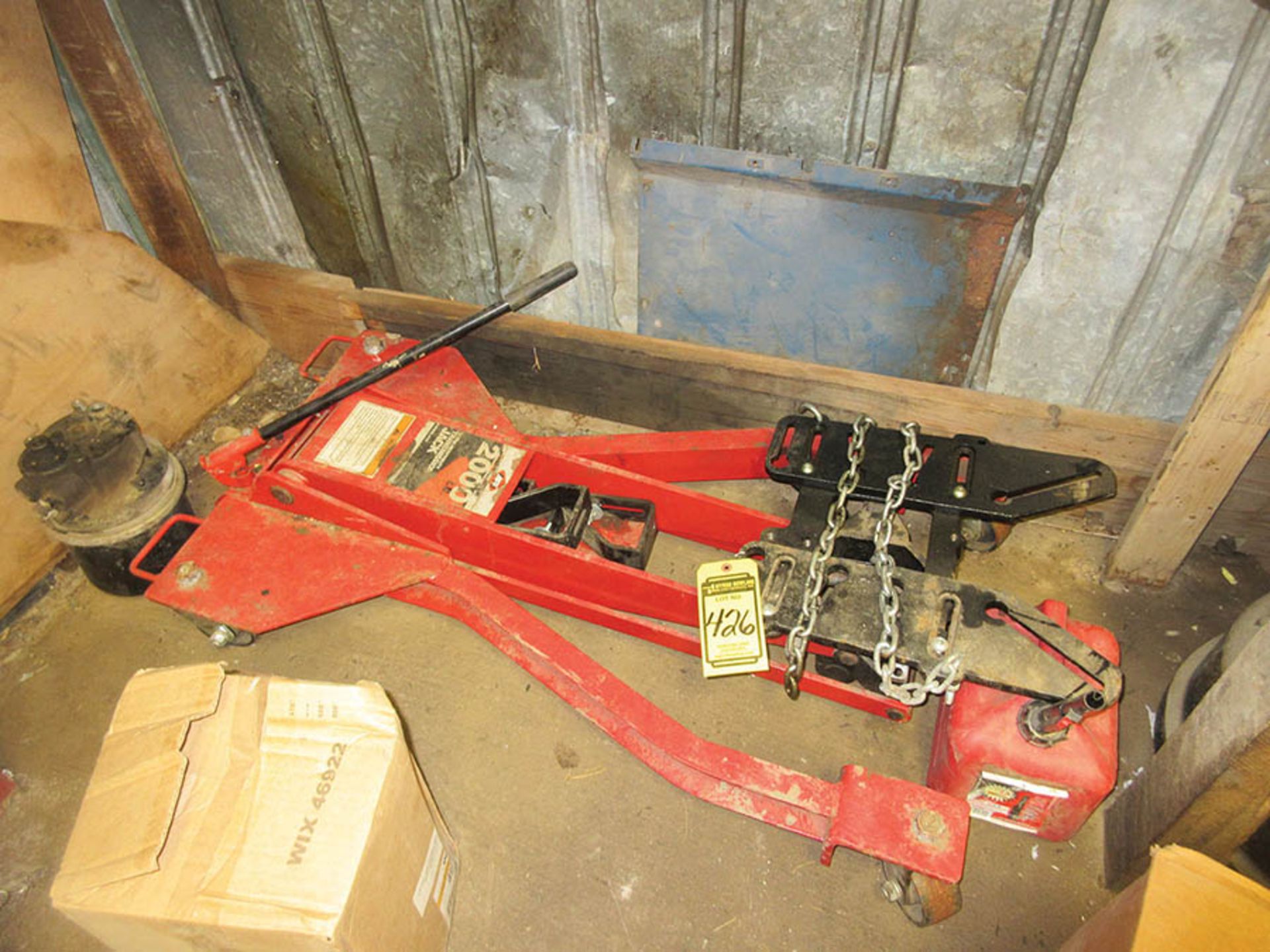 AFF MODEL 3178 2,000-LB. H.D. TRANSMISSION JACK