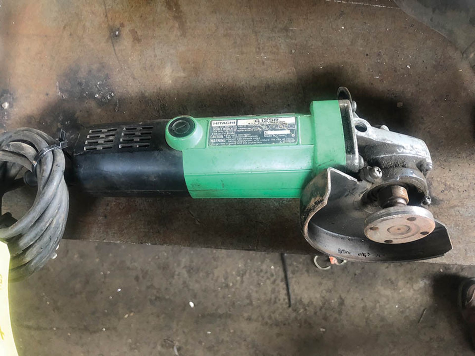 HITACHI 4 1/2'' DISC GRINDER G12SR