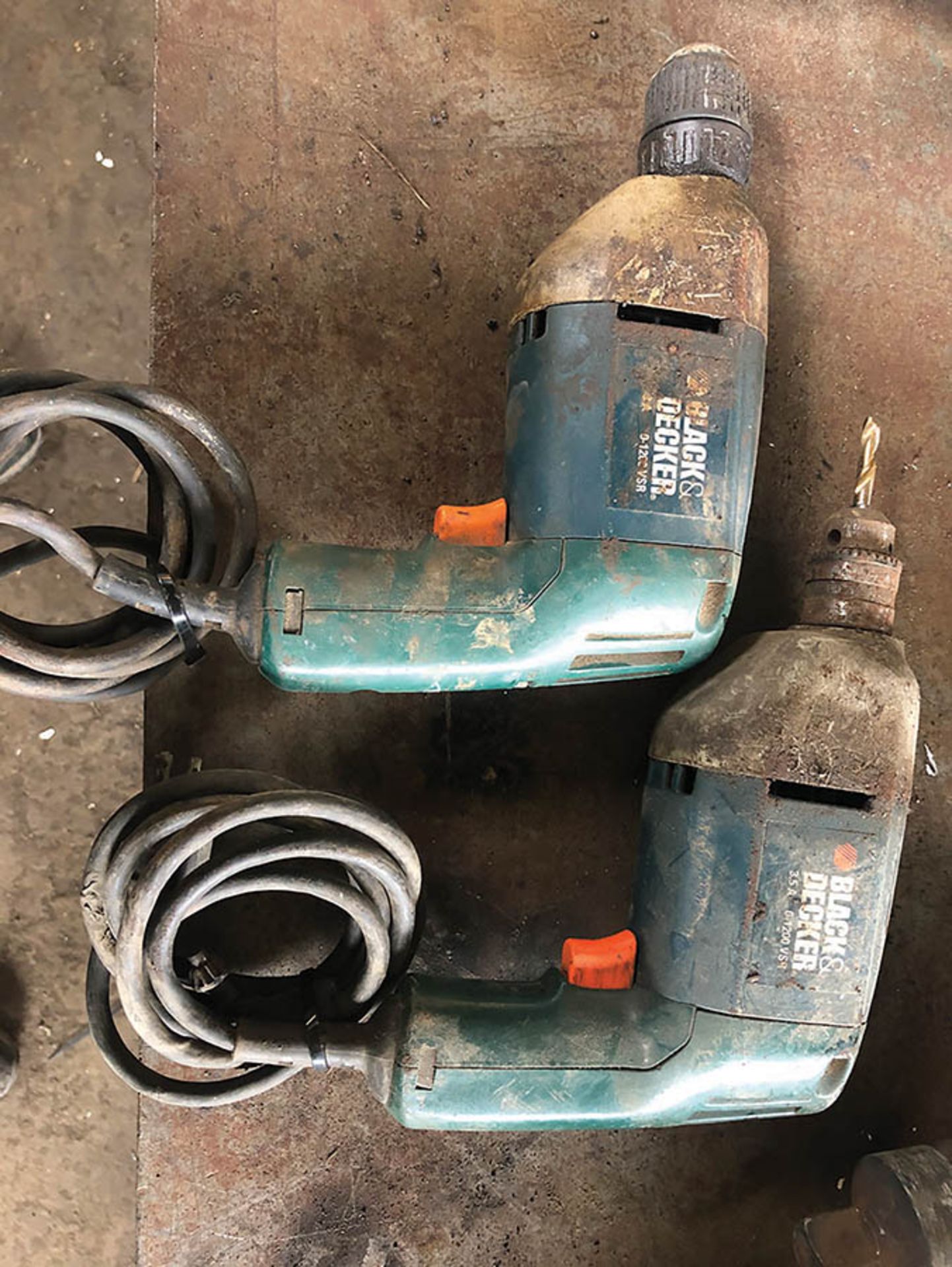 (2) BLACK & DECKER DRILLS