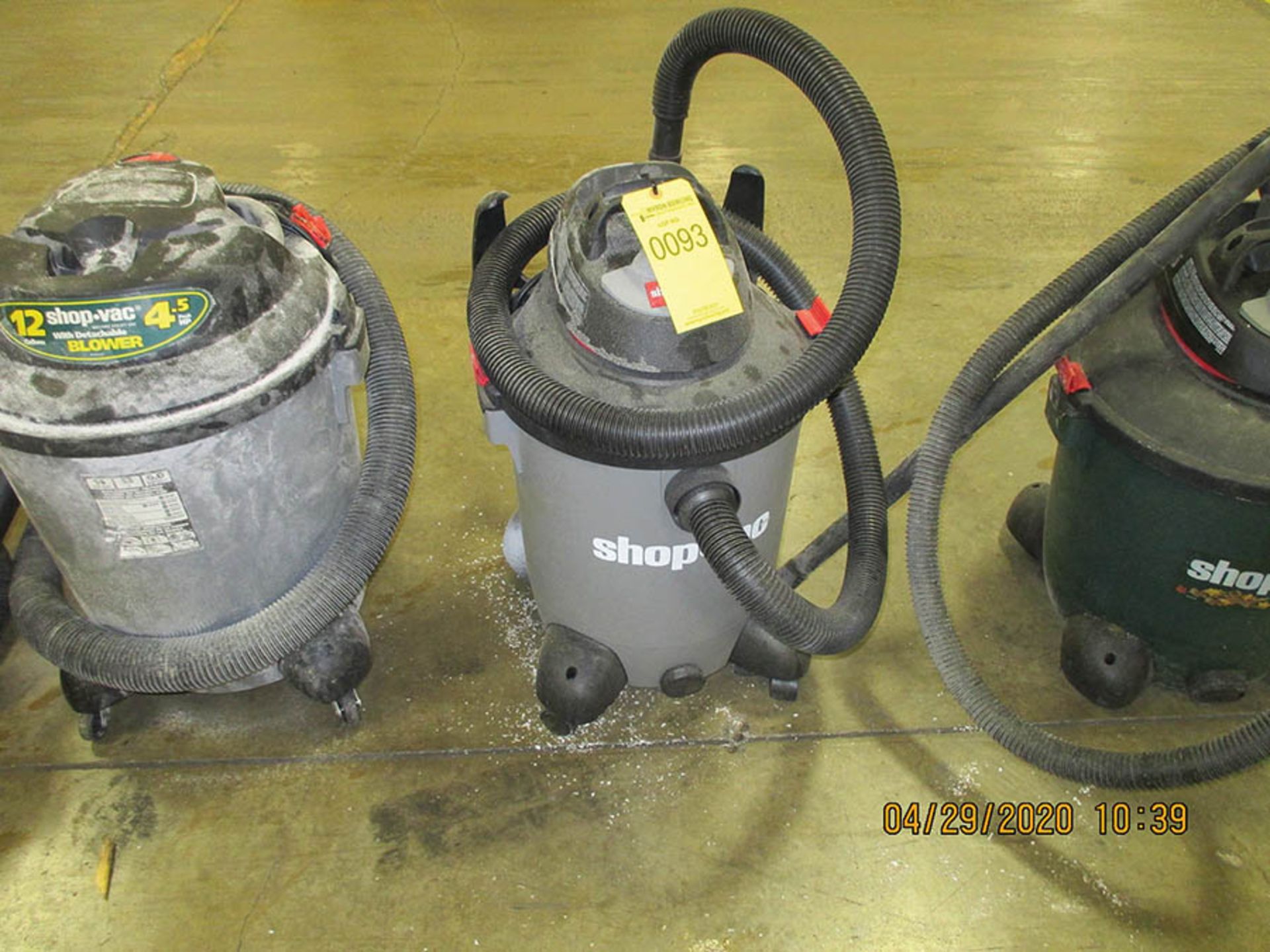 SHOP VAC WET/DRY VACUUM