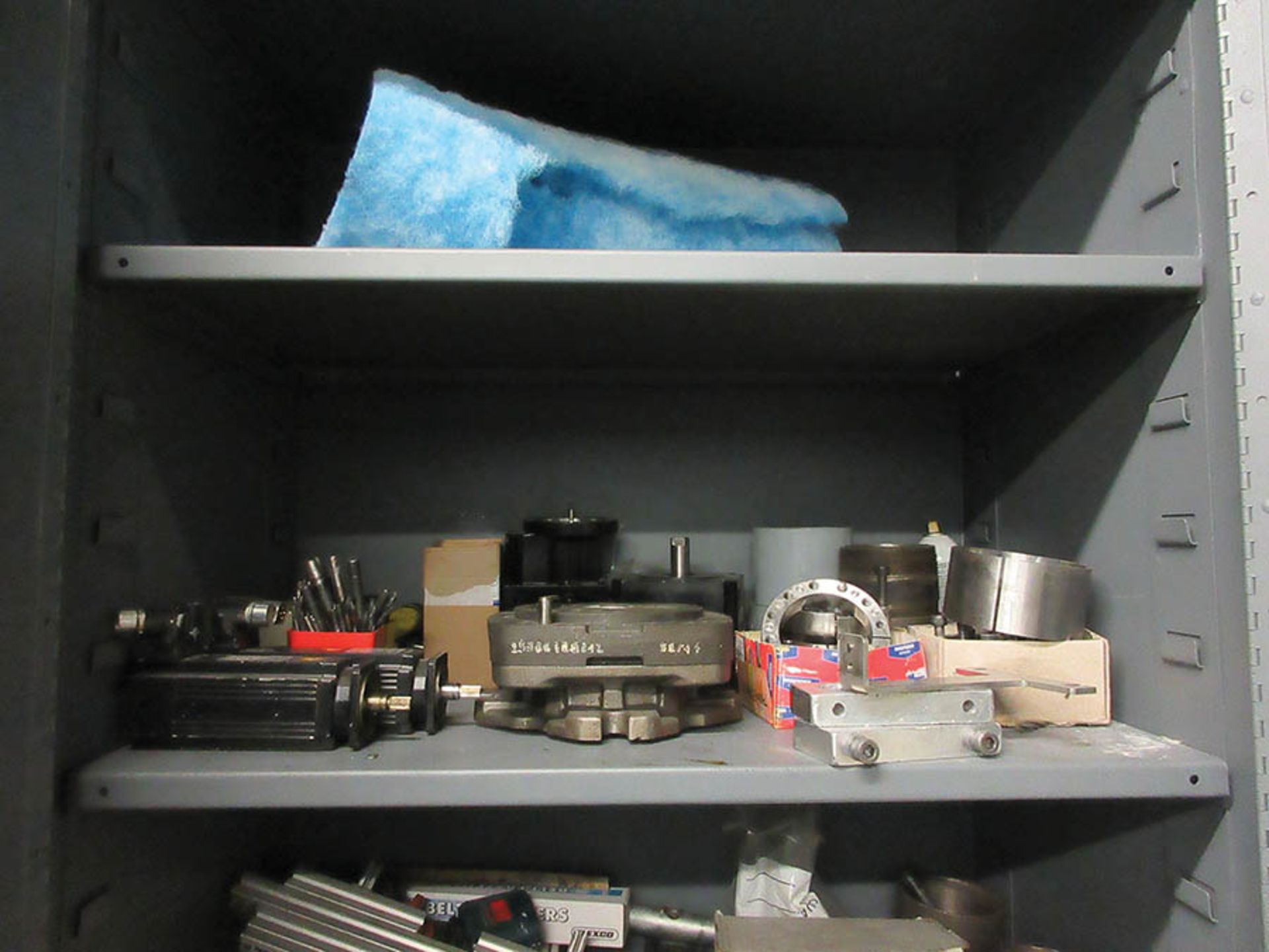 (2) CABINETS W/ CONTENTS OF SERVO MOTORS AND MISCELLANEOUS - Image 2 of 4