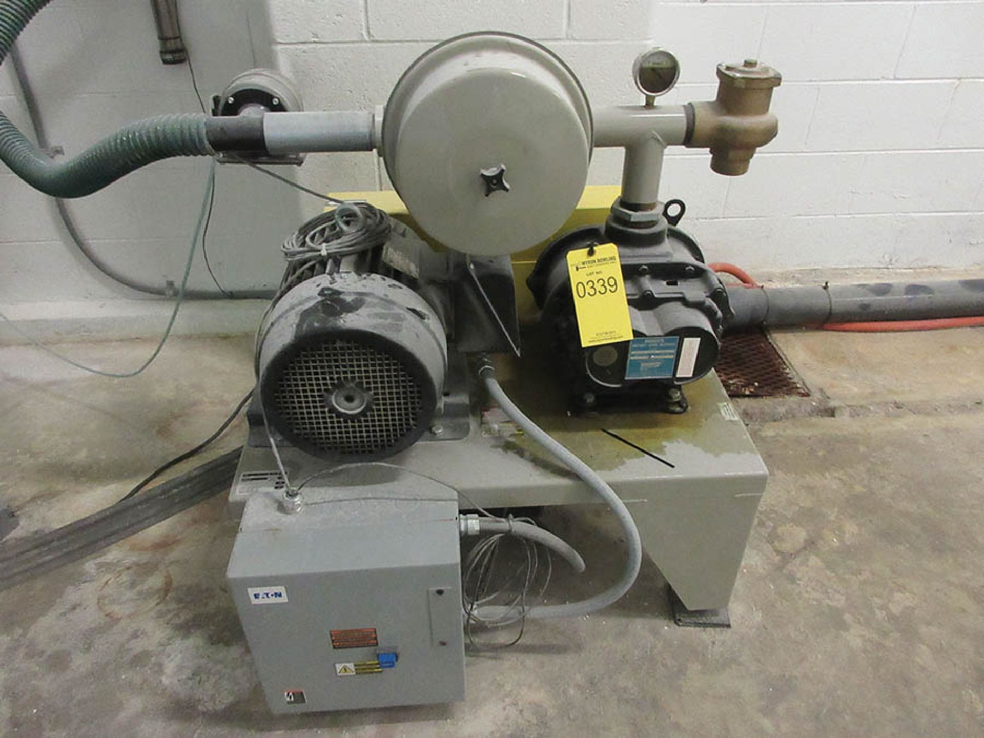 CONAIR DUAL CANISTER FILTER SYSTEM, MODEL 140111K1 & DC W/ CONAIR PD VACUUM SYSTEM, S/N 278770 - Image 2 of 4