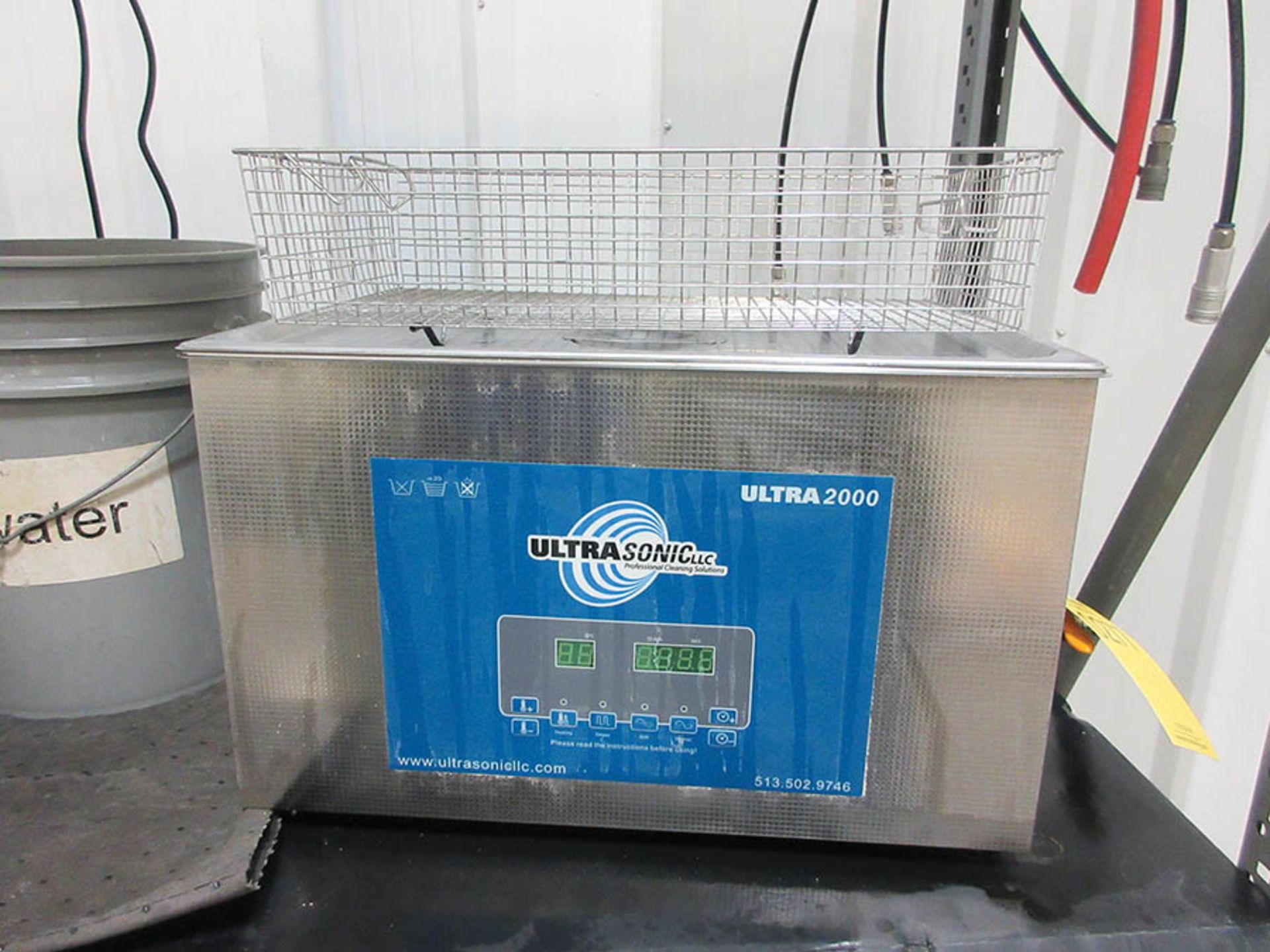 2016 ULTRA 2000 ULTRASONIC CLEANER, 400 WATT SONIC POWER, SINGLE PHASE