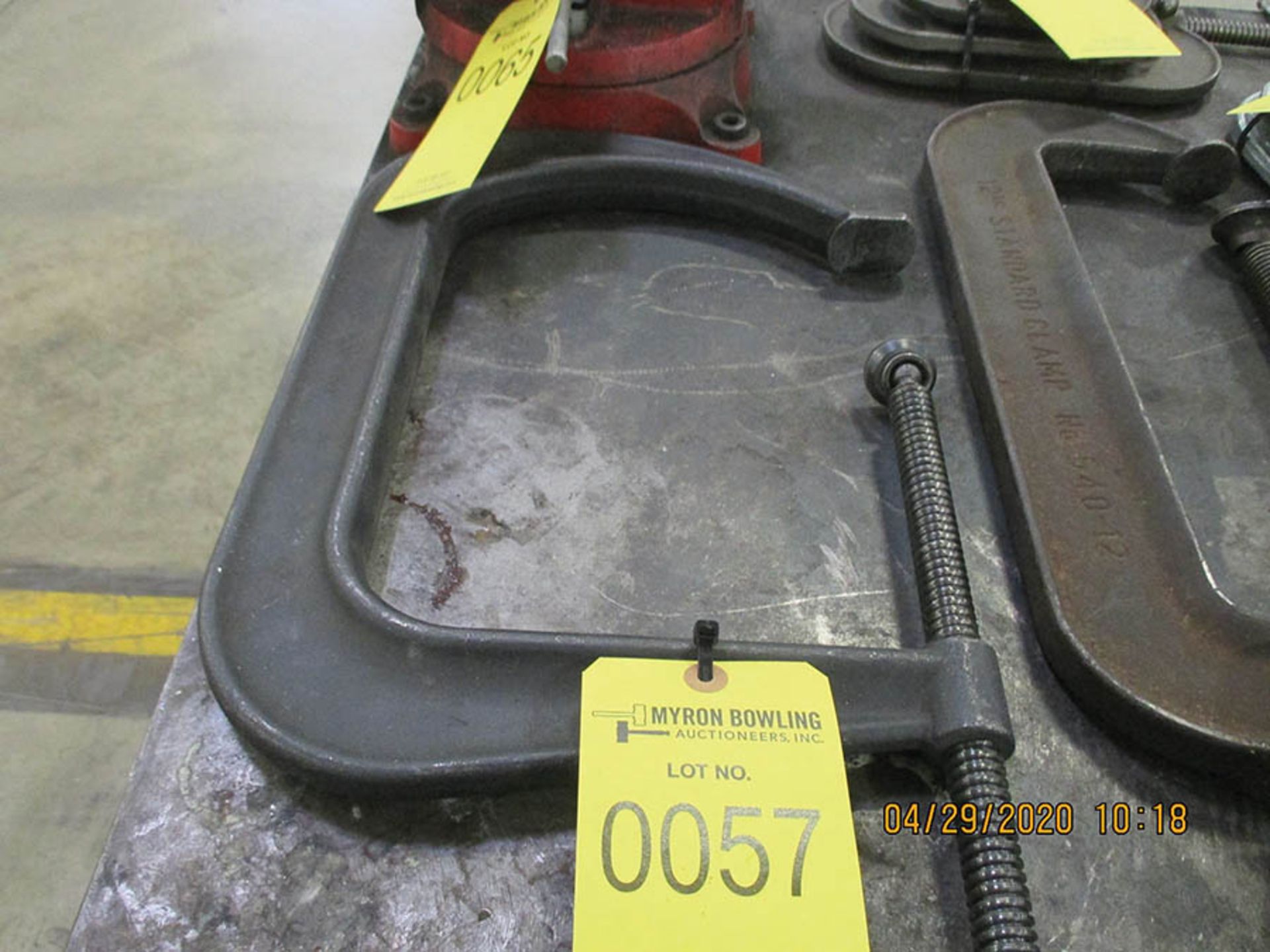 10'' C-CLAMP