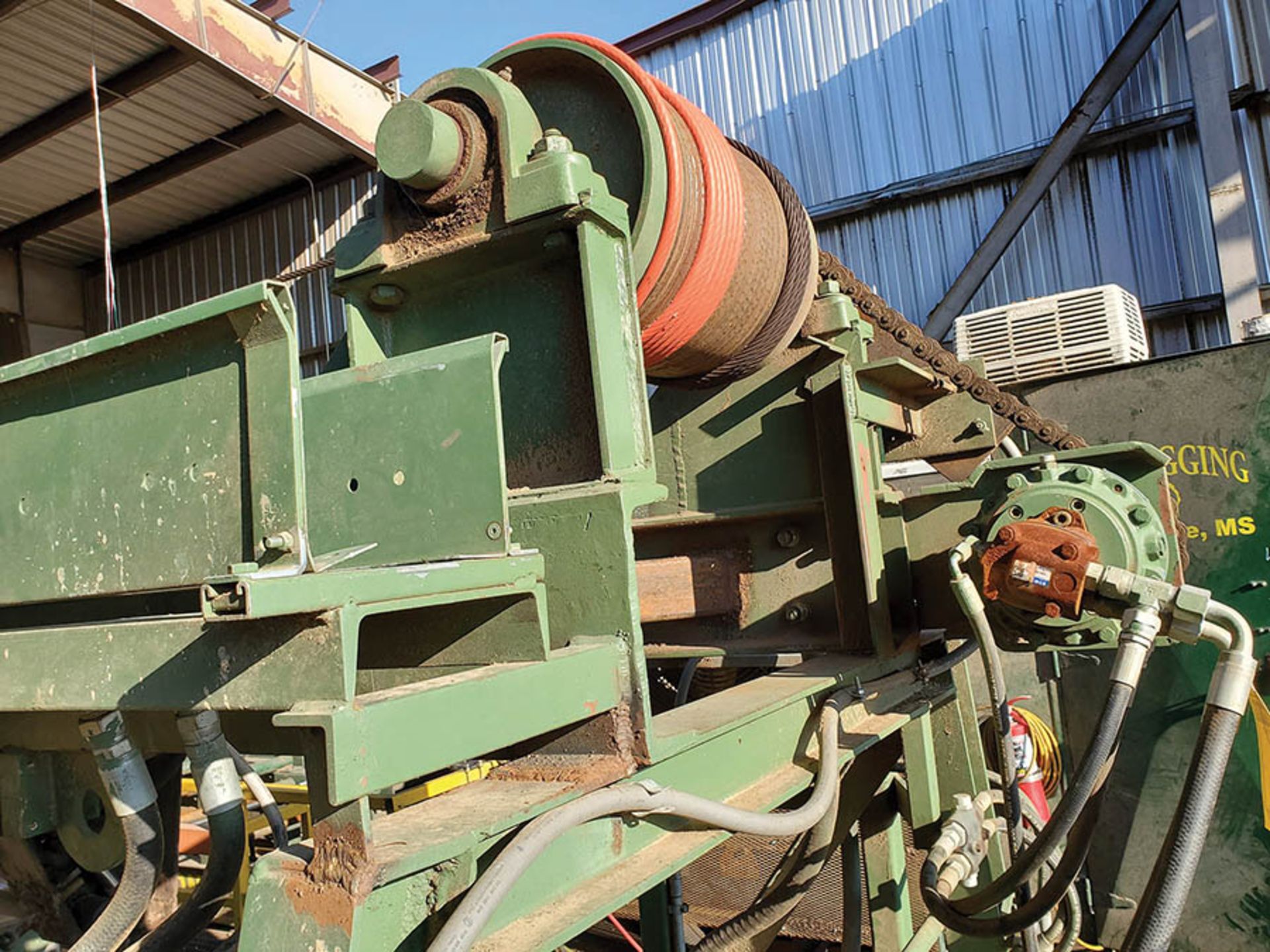 SCRAGG #1 -, COOPER MACHINE COMPANY OVERHEAD END DOGGING SCRAGG MILL, 12'L CAPACITY, INDEPENDENT - Image 22 of 33