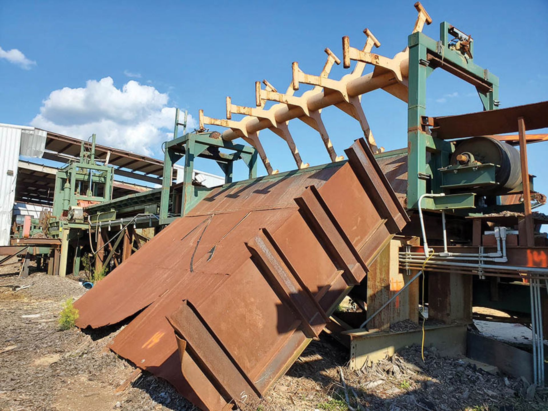 18' TRI-ANGLE TYPE ROTARY LOG KICKER 2-WAY FOR FURTHER LOG SORT TO MILL, REJECT OR SORT FOR - Image 8 of 17