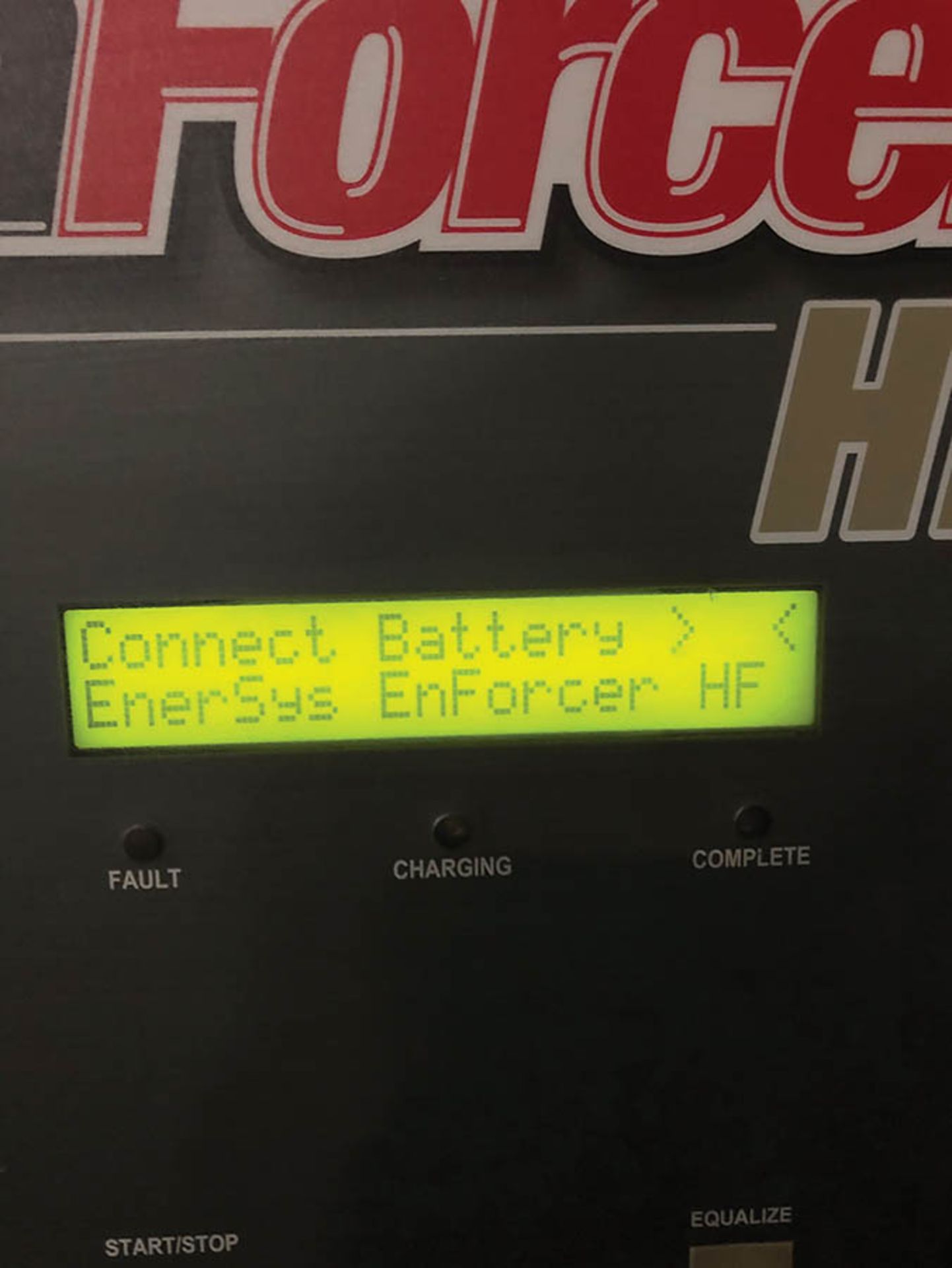 ENFORCER HIGH FREQUENCY BATTERY CHARGER MODEL EH3-18-1200, S/N- KB102063, 18 CELLS - Image 4 of 4