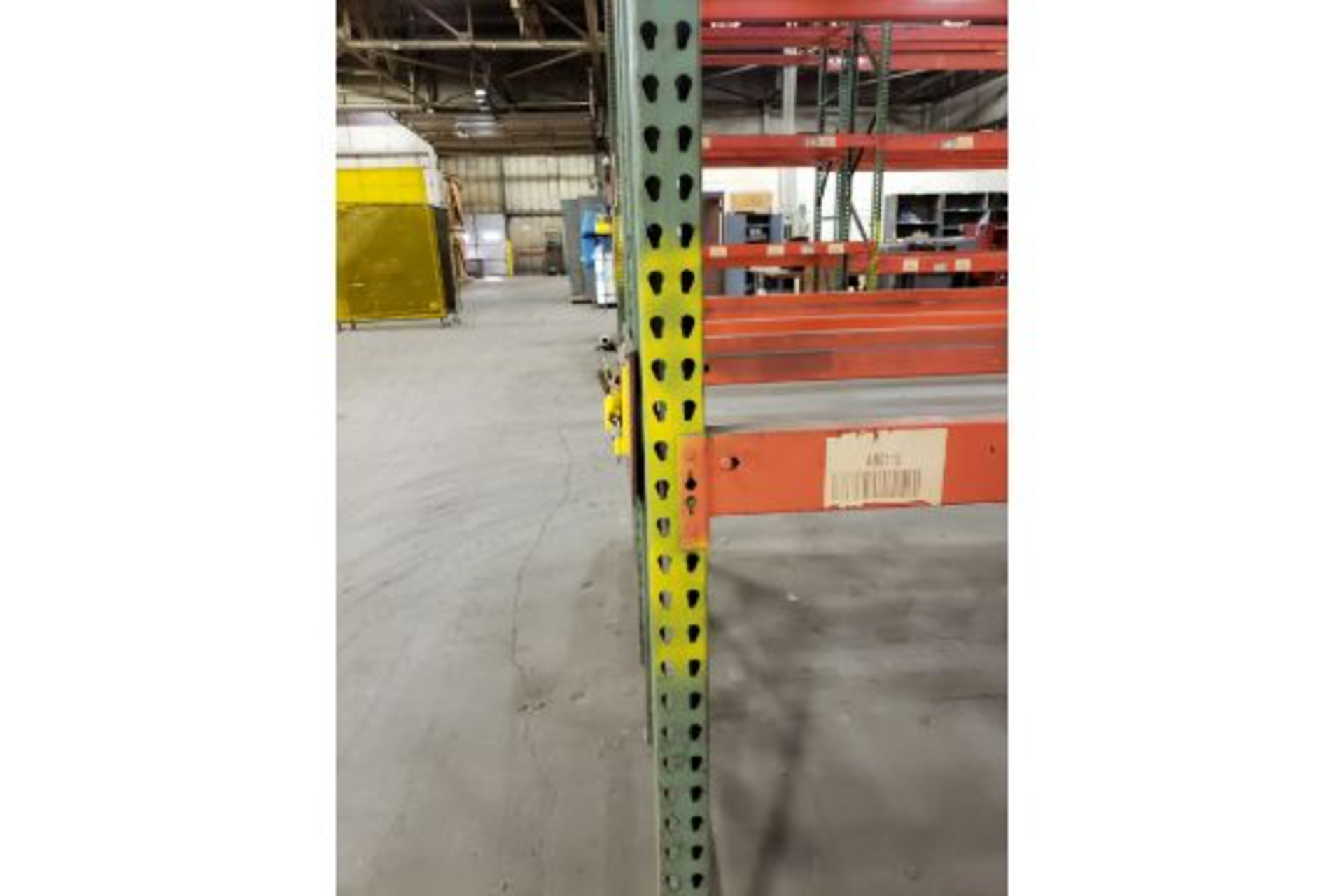 (6) SECTIONS OF PALLET RACKING (APPOX. SIZES - (4) 12' X 8' X 3', (2) 12' X 12' X 3') *** - Image 7 of 10