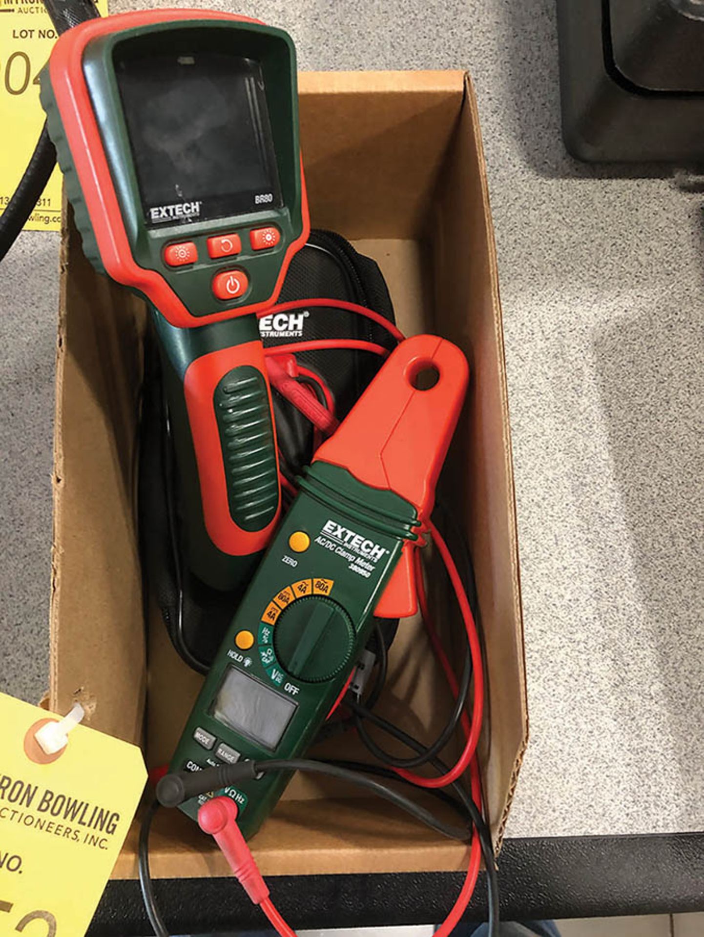 EXTECH AC/DC CLAMP METER AND EXTECH DRAIN CAMERA