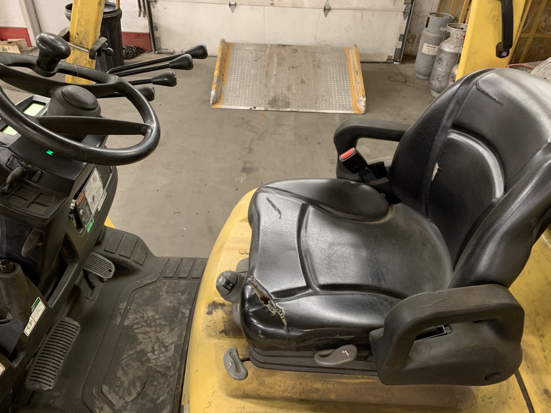 2015 HYSTER 5,000-LB CAP. FORKLIFT, MOD: S50FT, LPG, SOLID TIRES, 3-STAGE MAST, SIDESHIFT, 7,745 HRS - Image 11 of 12