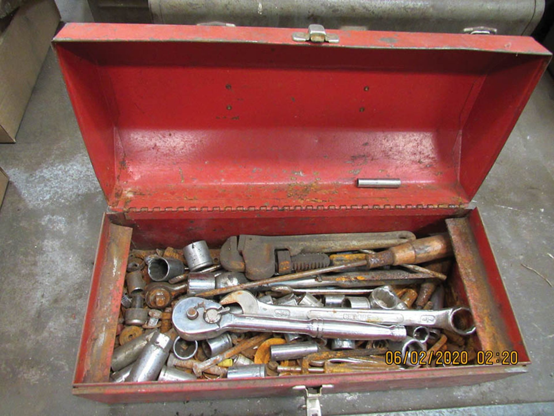 ASSORTED TOOL BOXES - ALL EMPTY EXCEPT FOR (1) - Image 2 of 7