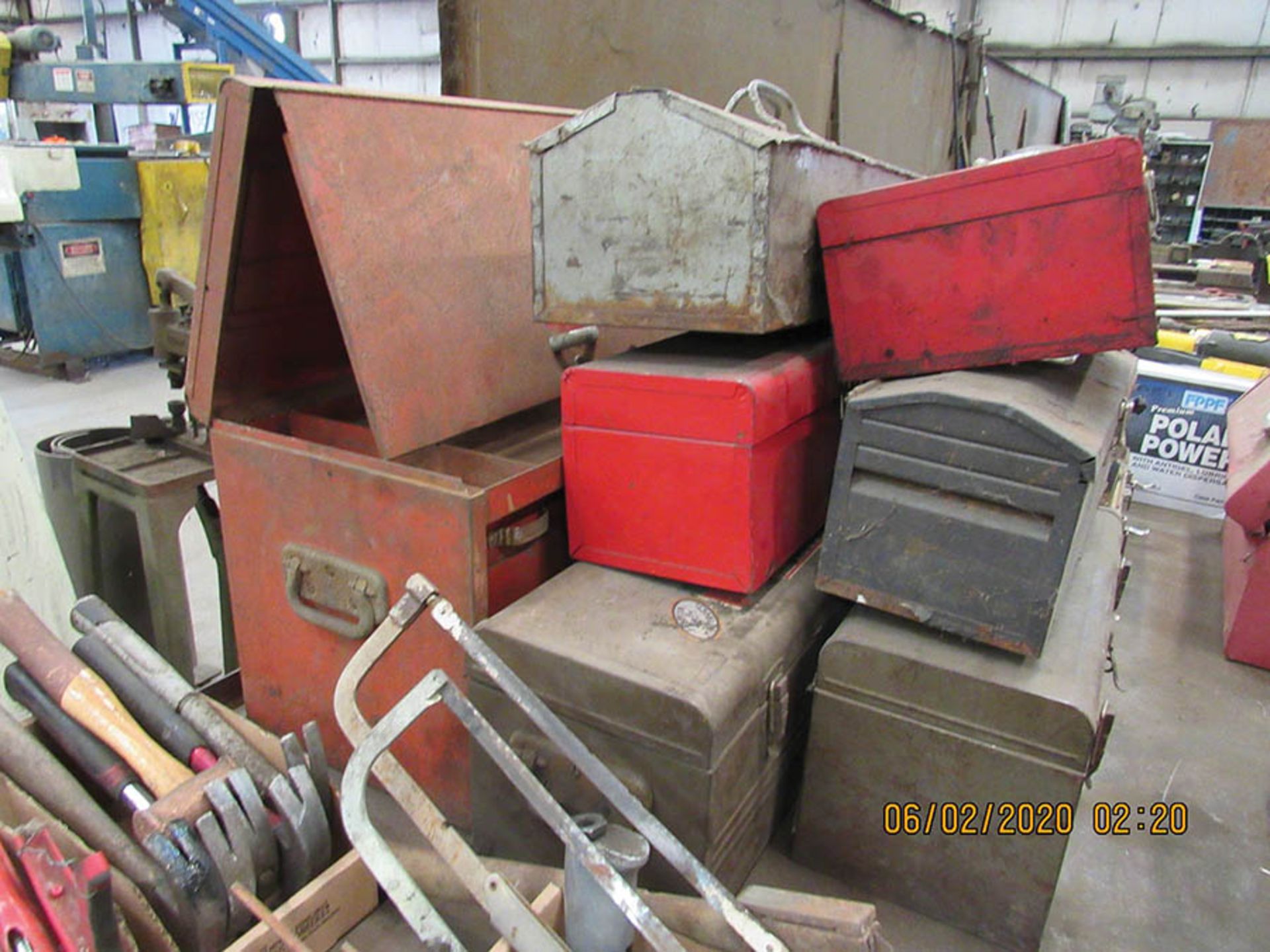 ASSORTED TOOL BOXES - ALL EMPTY EXCEPT FOR (1) - Image 4 of 7