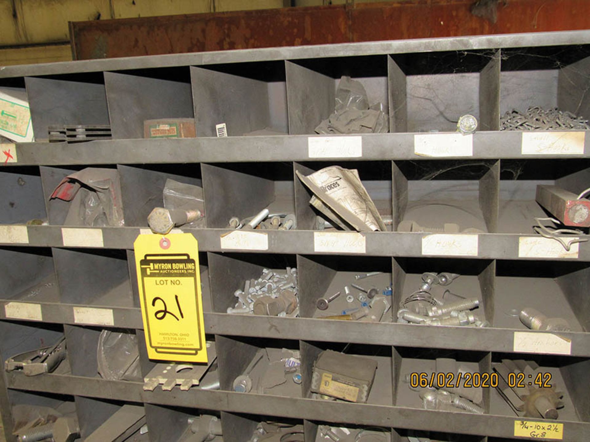 (9) ASSORTED NUT & BOLT STORAGE CABINETS AND PARTS CABINETS - Image 22 of 22