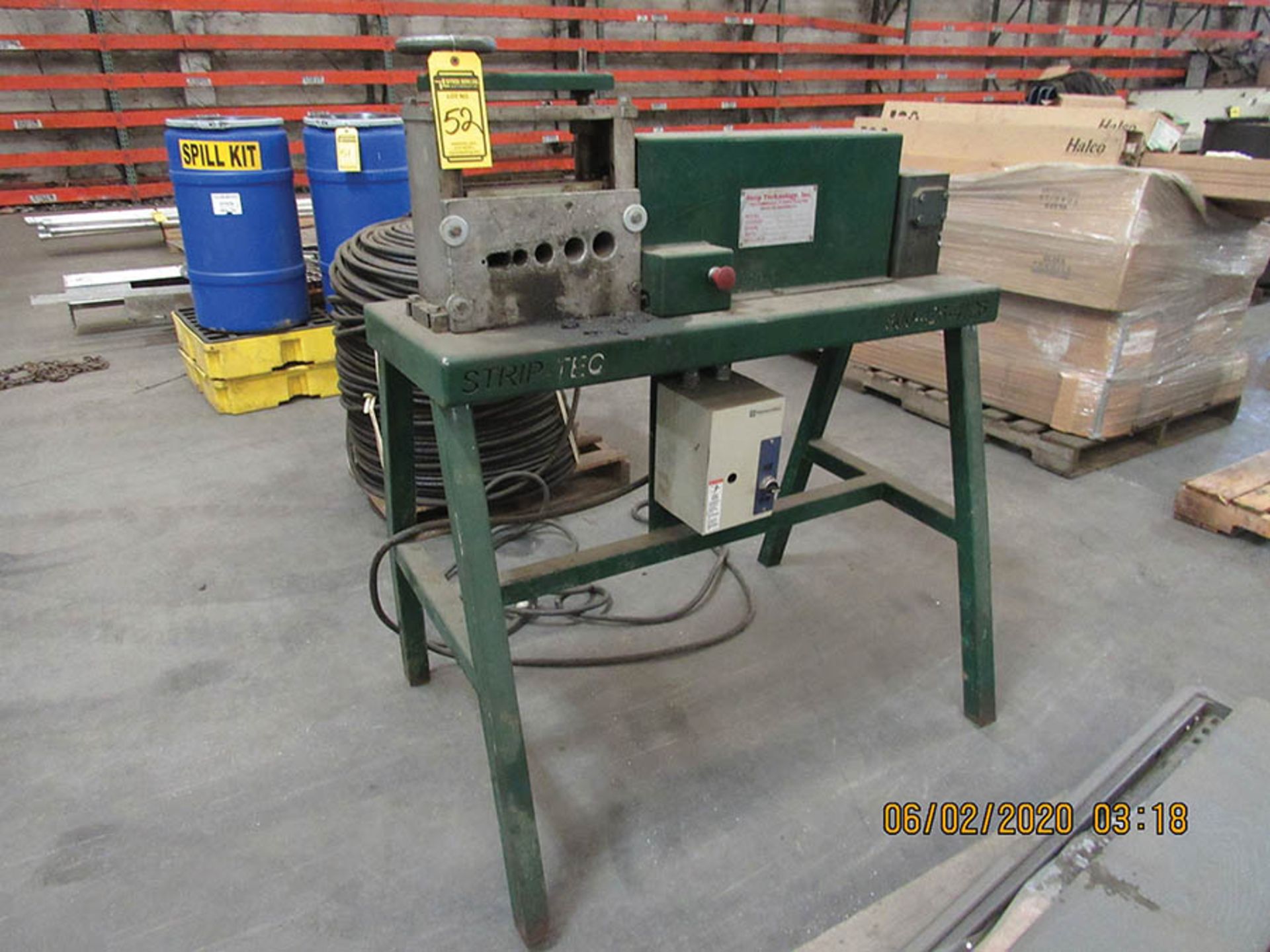 STRIP-TECHNOLOGY WIRE STRIPPER MODEL 3000, 200V, 3PH, MFG 2007 - Image 2 of 5