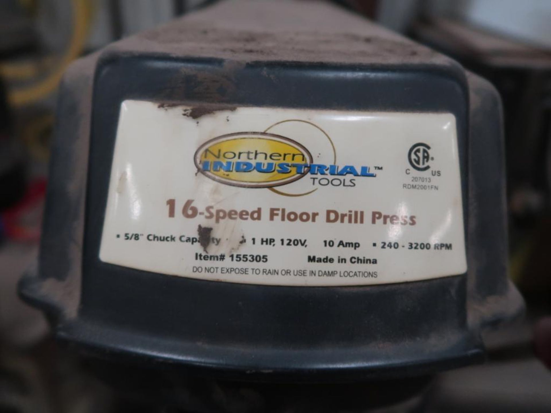 16'' NORTHERN FLOOR MOUNT DRILL PRESS - Image 2 of 2