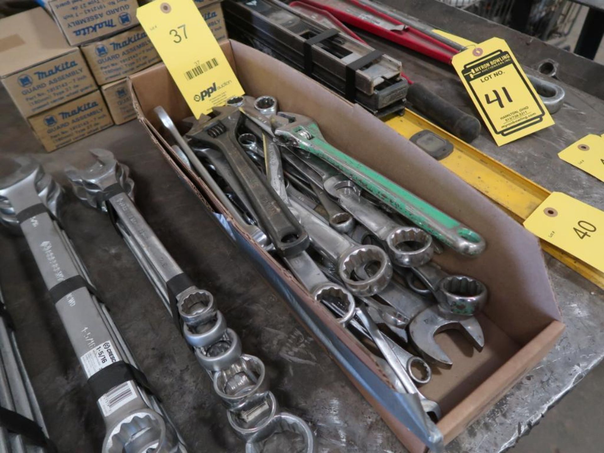 ASSORTED WRENCHES IN (1) BOX