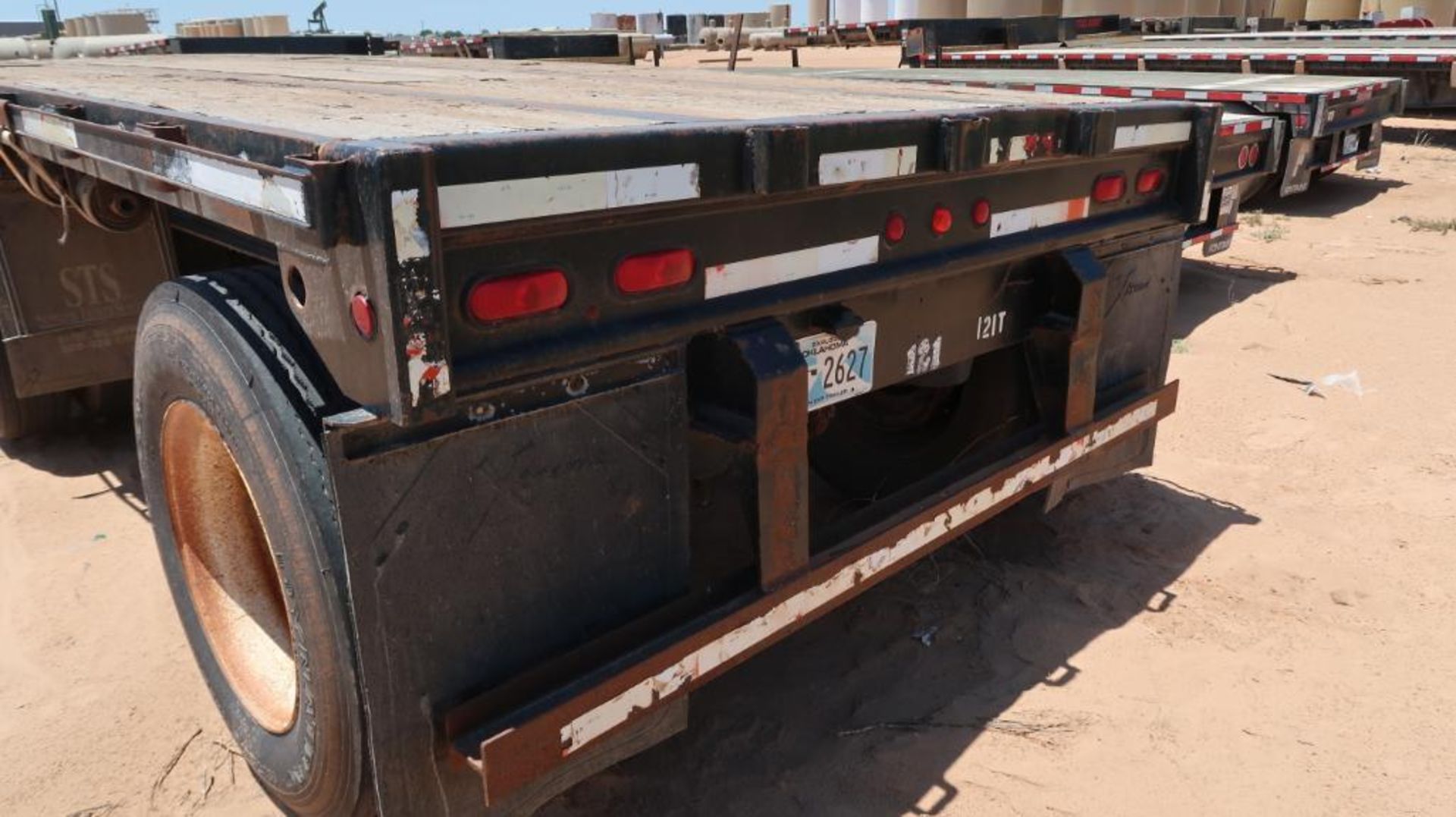 (2004) WABASH TANDEM AXLE FLATBED TRAILER, VIN 1JJF482F81S739533 - Image 2 of 3