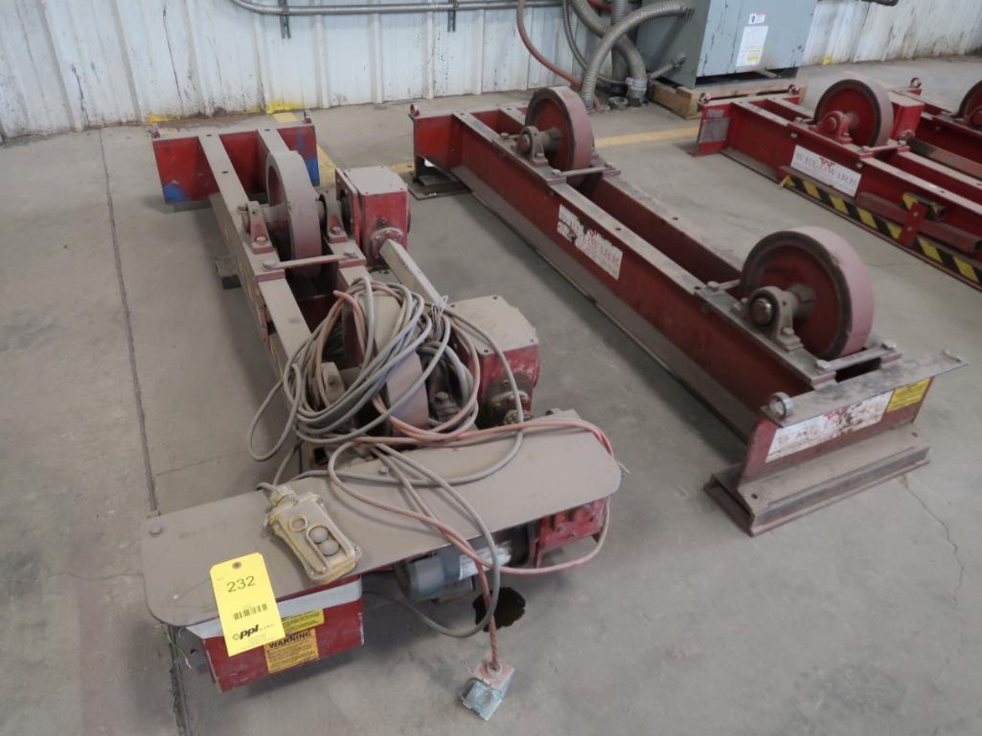 WELDWIRE 5-TON TURNING ROLL AND IDLER, MODEL WWRD5