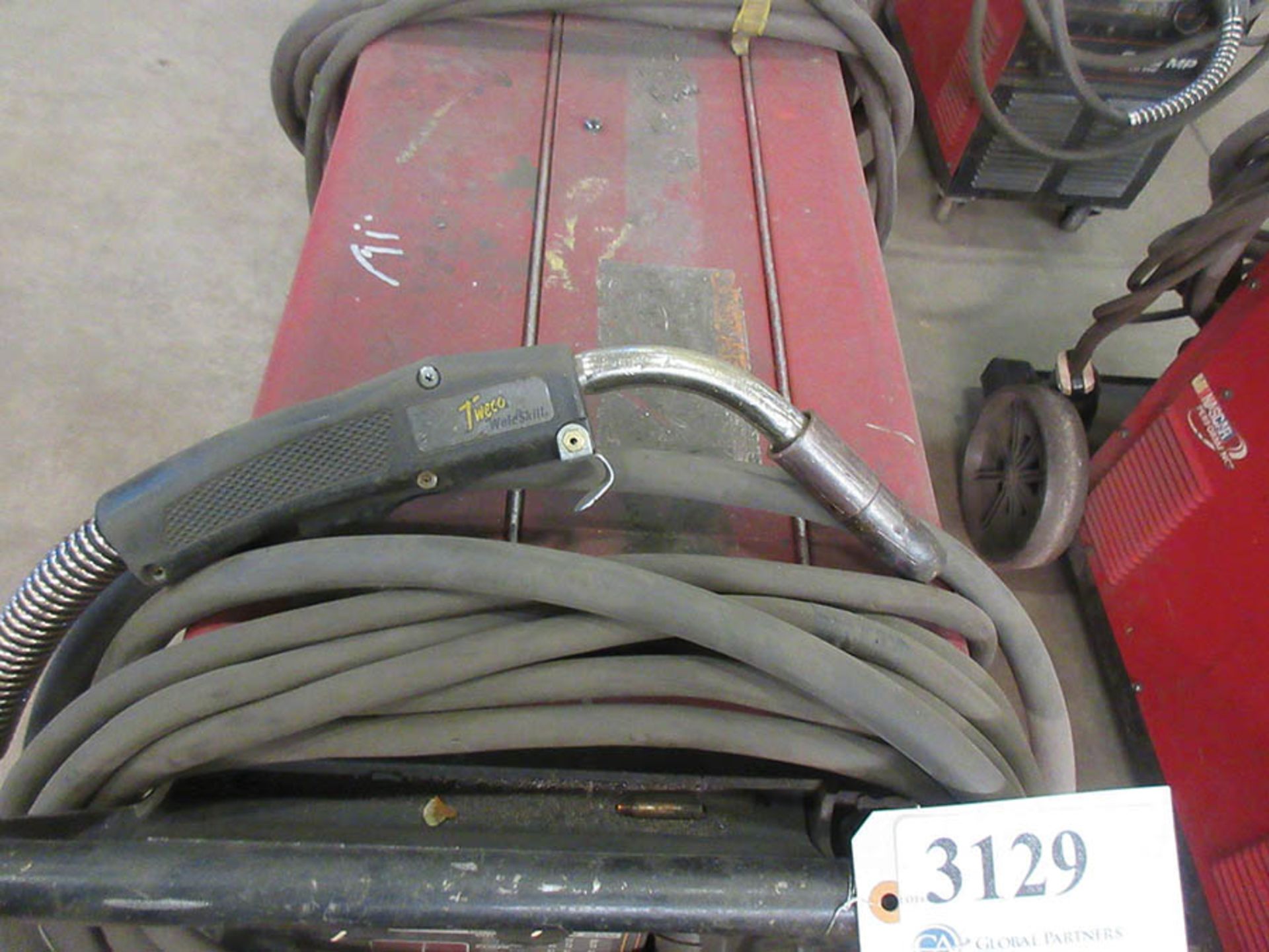 LINCOLN ELECTRIC 350MP POWER MIG WELDER WITH TWECO WELDSKILL MIG GUN, #65 - Image 3 of 3