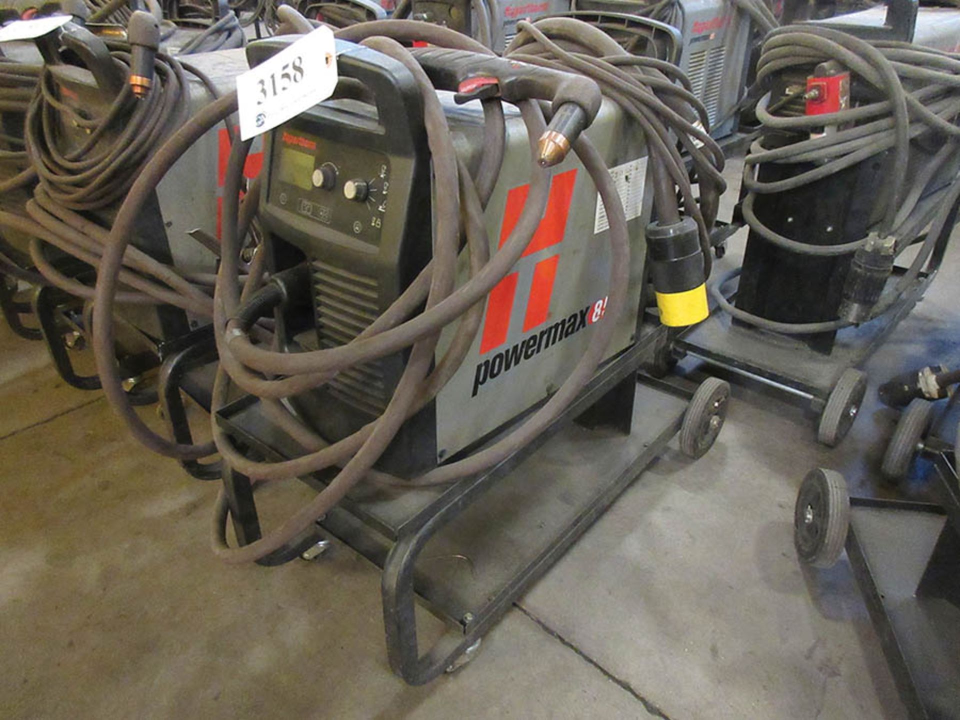 HYPERTHERM POWERMAX 85 PLASMA CUTTER WITH HAND TORCH